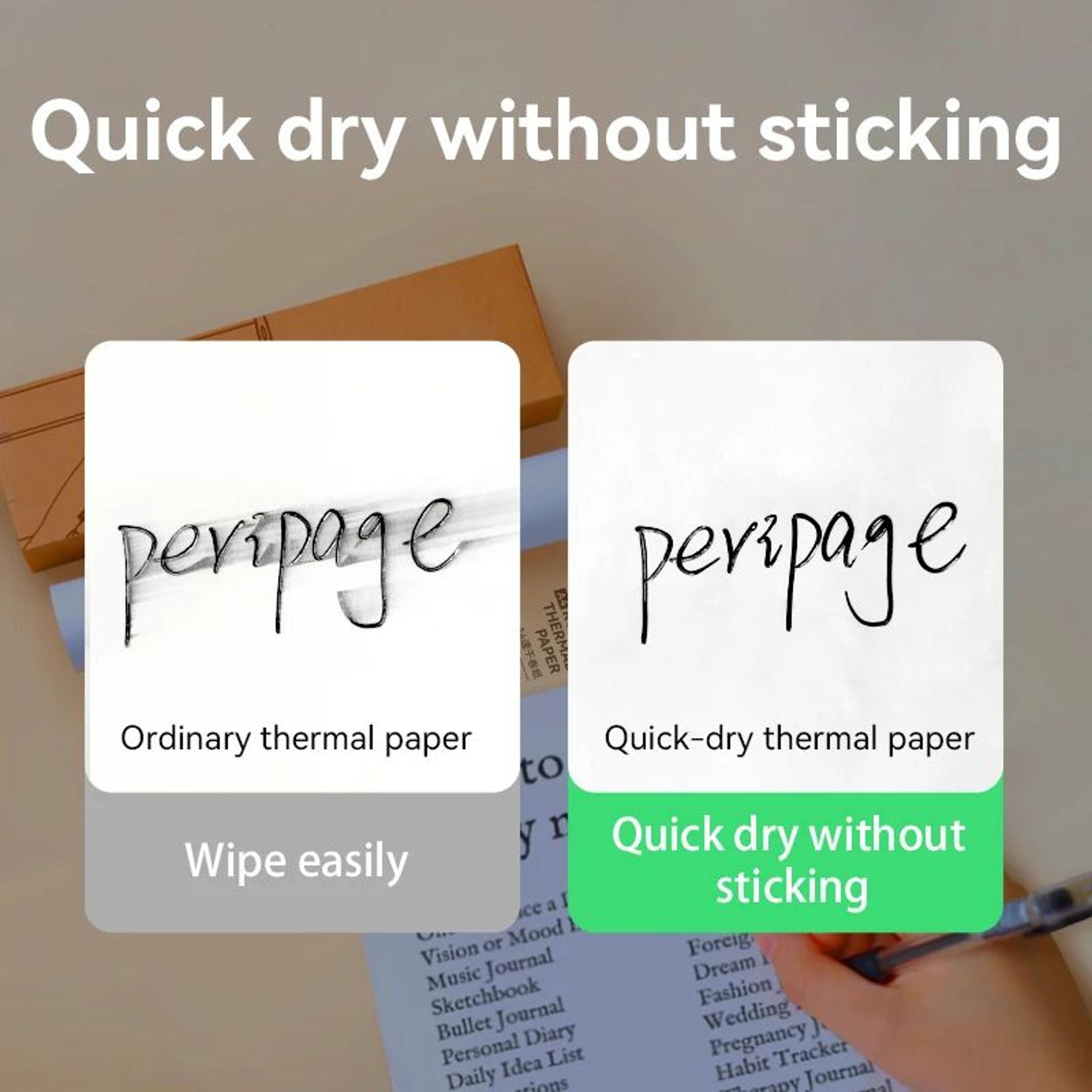 A4 Thermal Printer Paper Roll And Folded QuickDry Printing Paper For A40 2