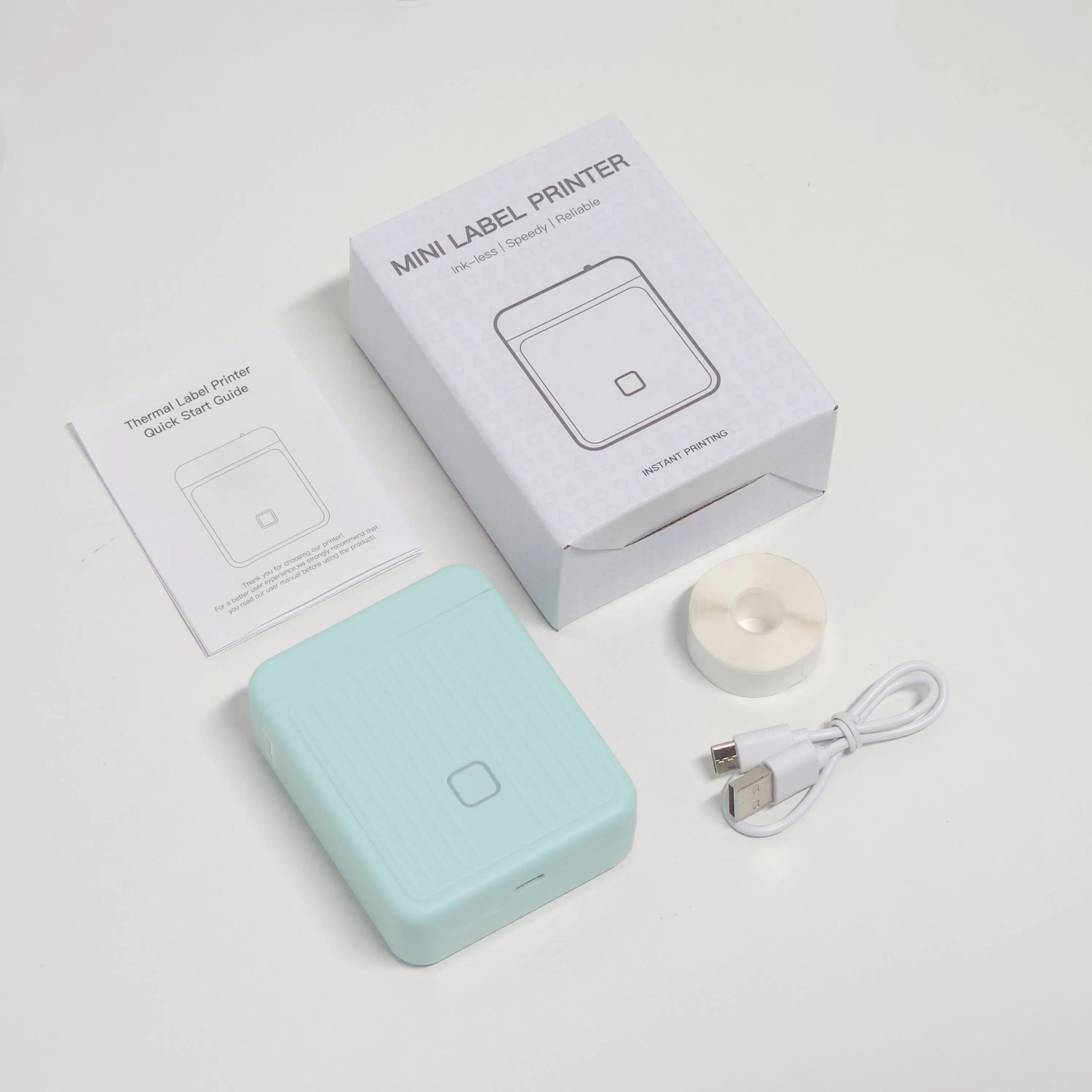 T01 Portable Bluetooth Thermal Label Printer For DIY Stickers And Barcode Labels 6