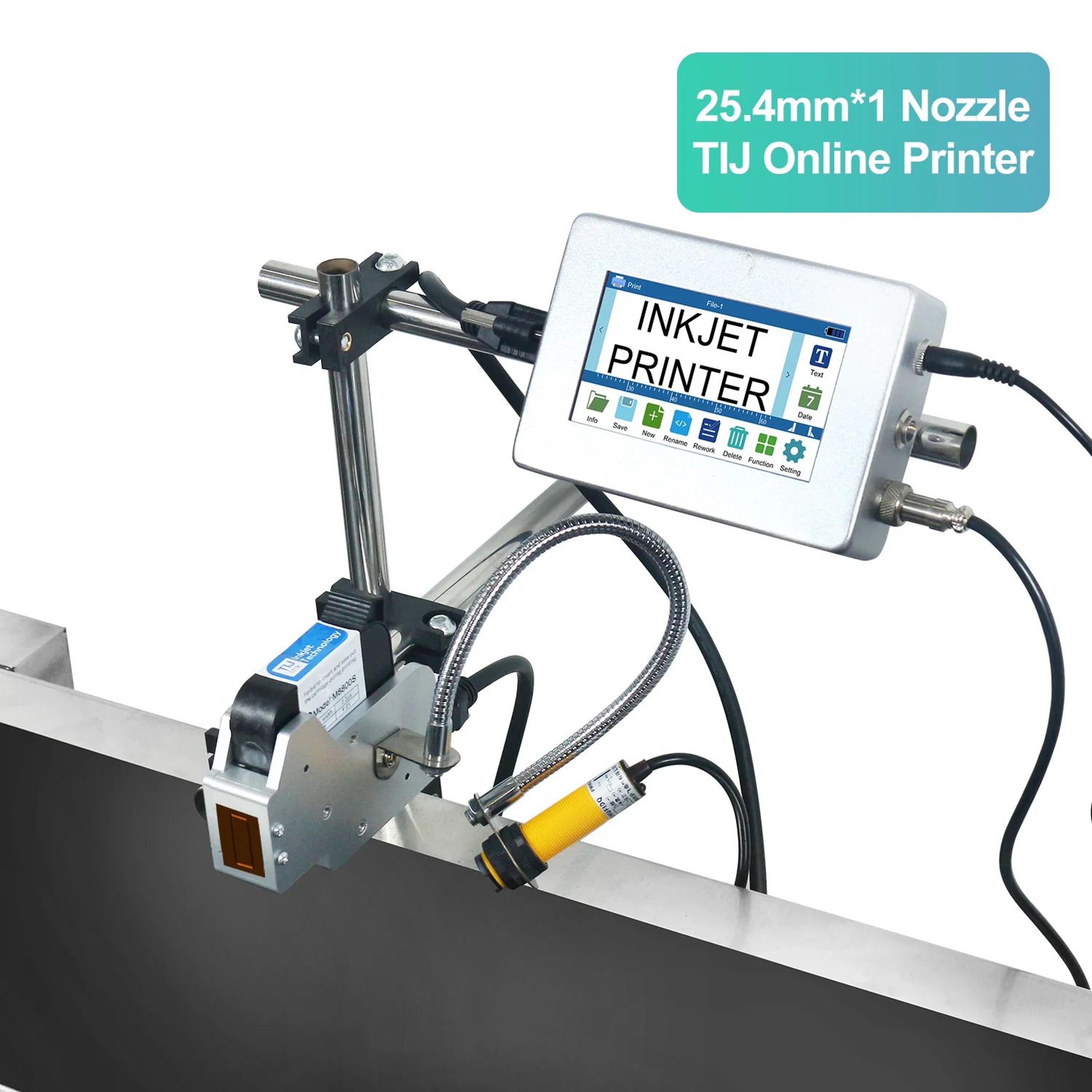 43 Inch Industrial Online Inkjet Printer For QR Codes Barcodes And Expiry Date Coding 7
