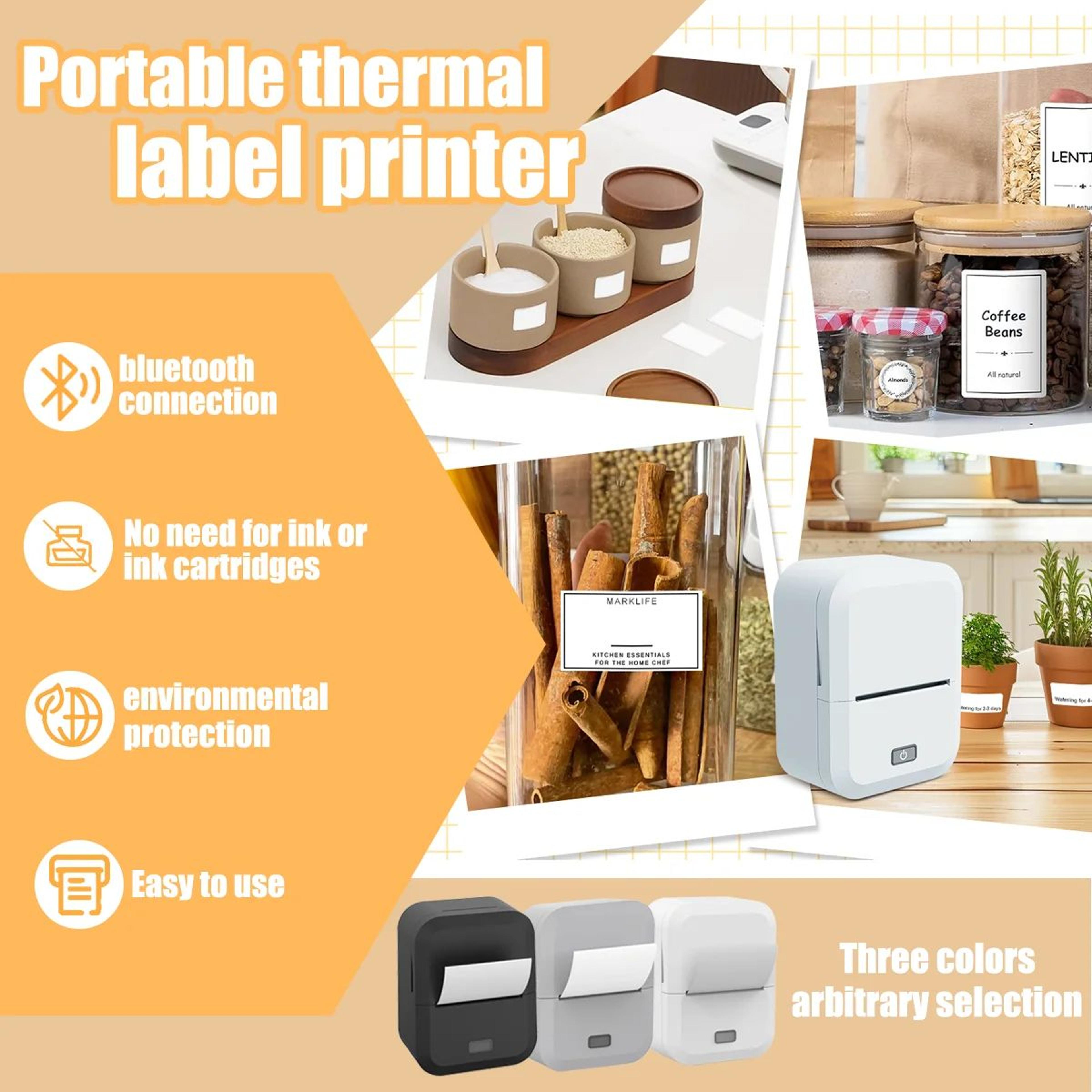X2 Mini Portable Bluetooth Thermal Label Printer For Home And Office Organization 2