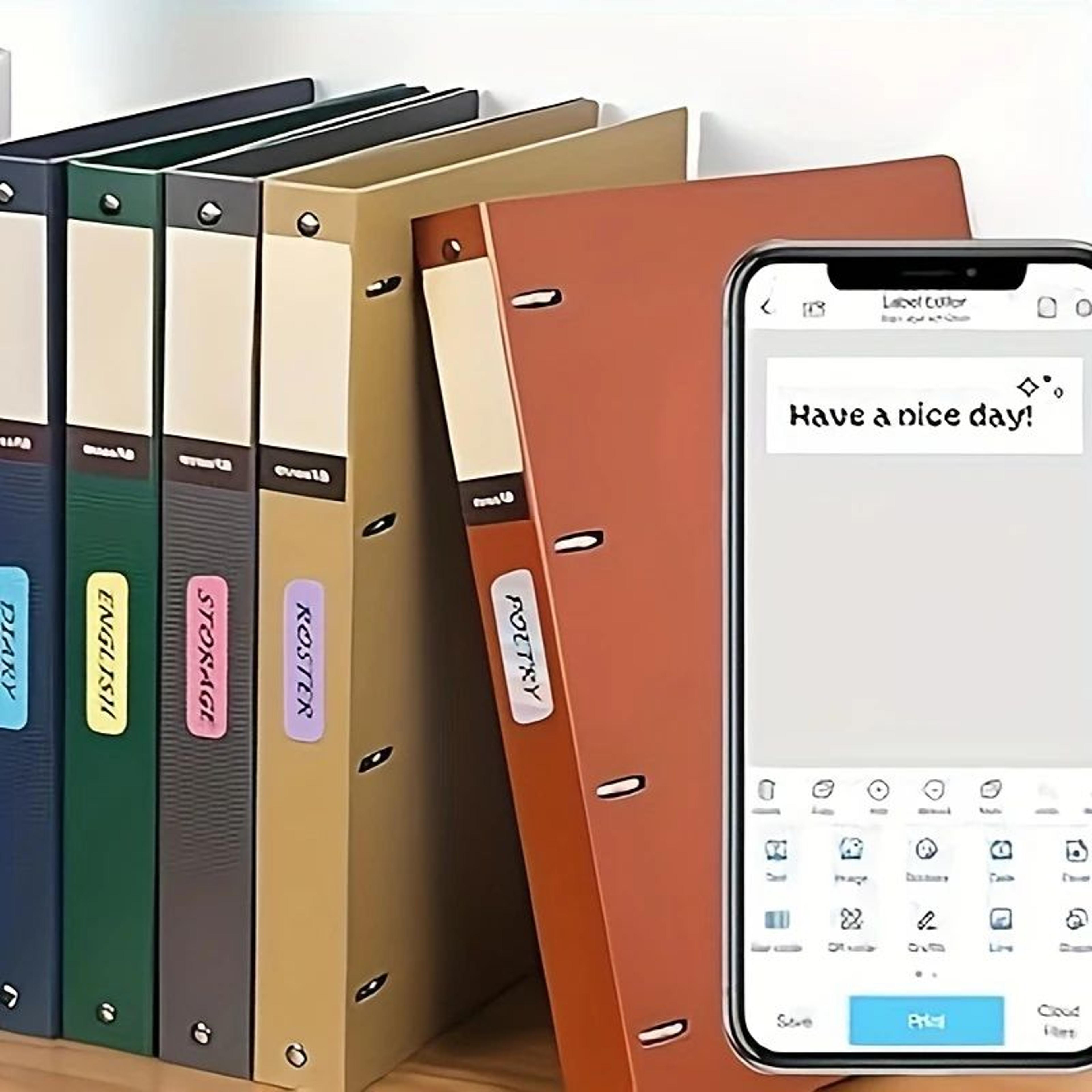 P50 Portable Bluetooth Thermal Label Printer For Home Office And Organization 3