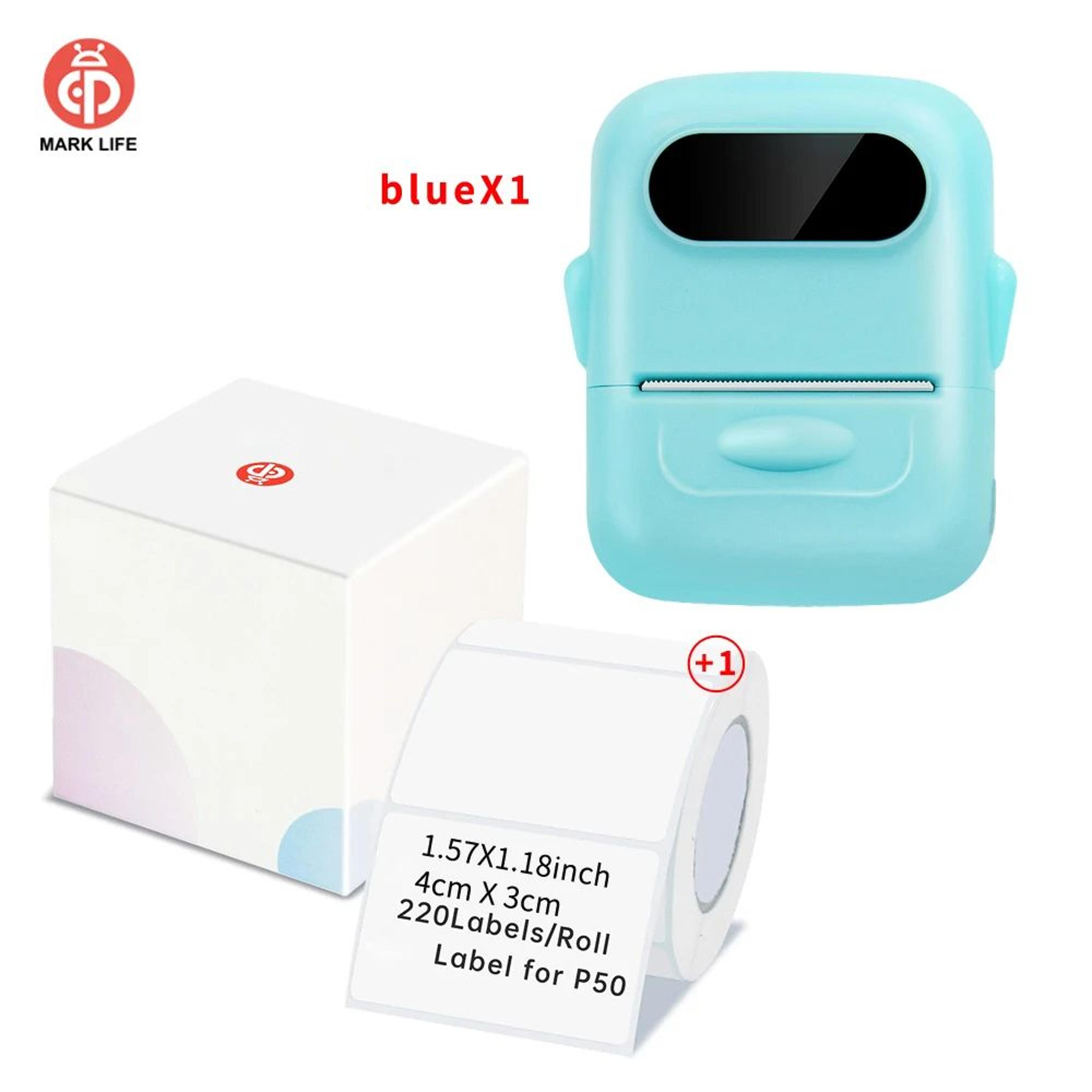 P50 Portable Bluetooth Thermal Label Printer For Home Office And Organization 9