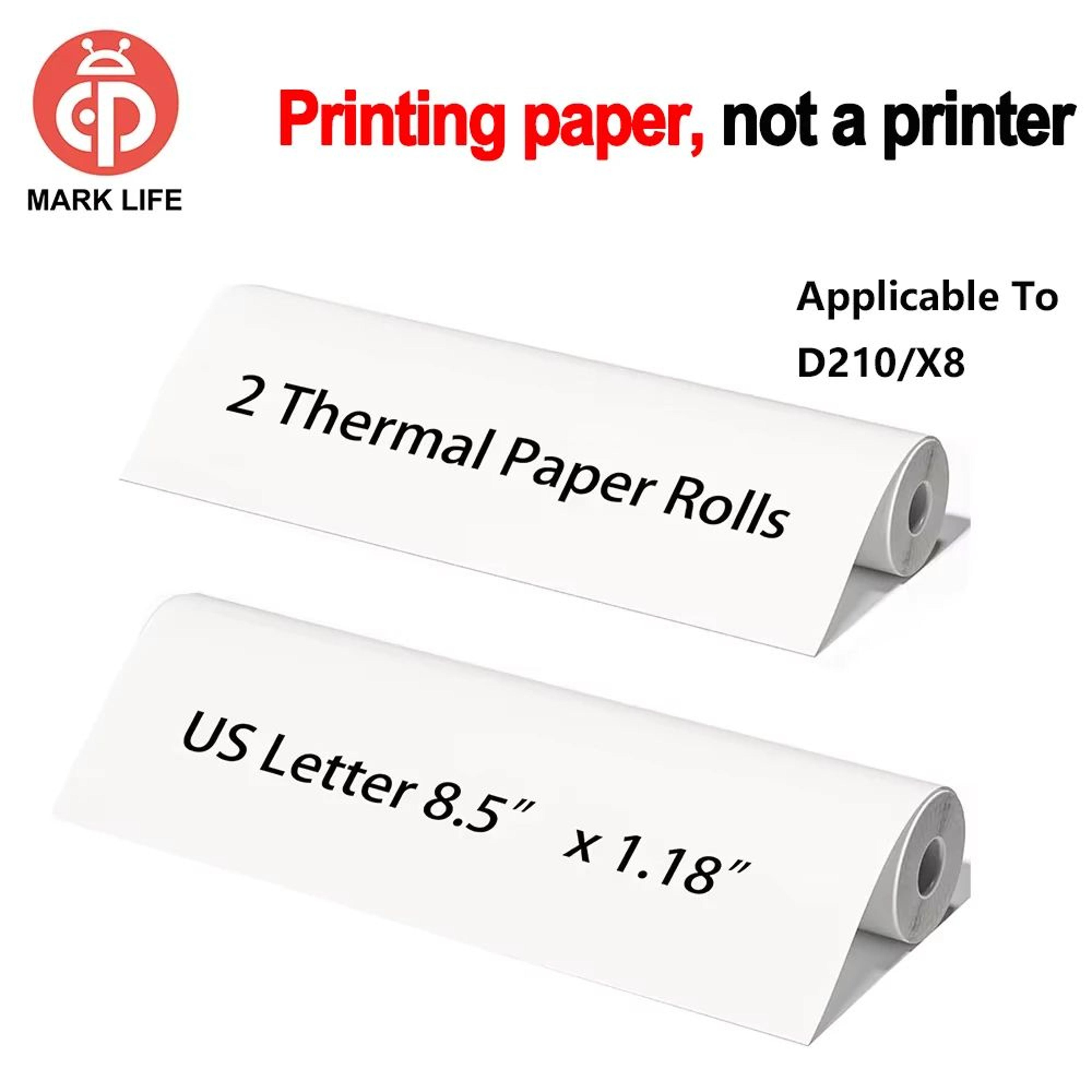 D210 Mini Bluetooth Thermal Label Printer For Custom Stickers And Tattoo Designs 6