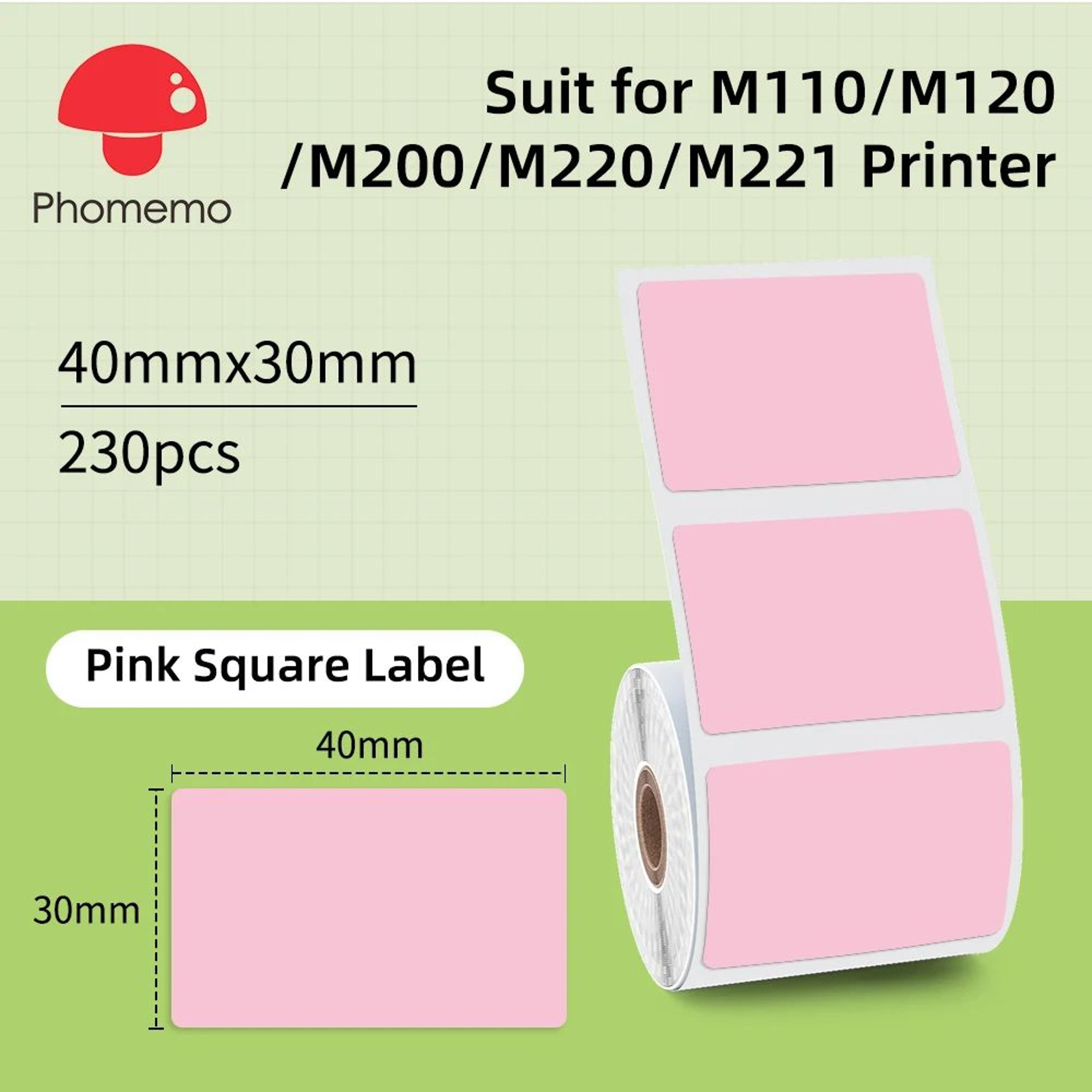 MultiPurpose Adhesive Thermal Label Stickers For M110 M200 M220 Printers 18