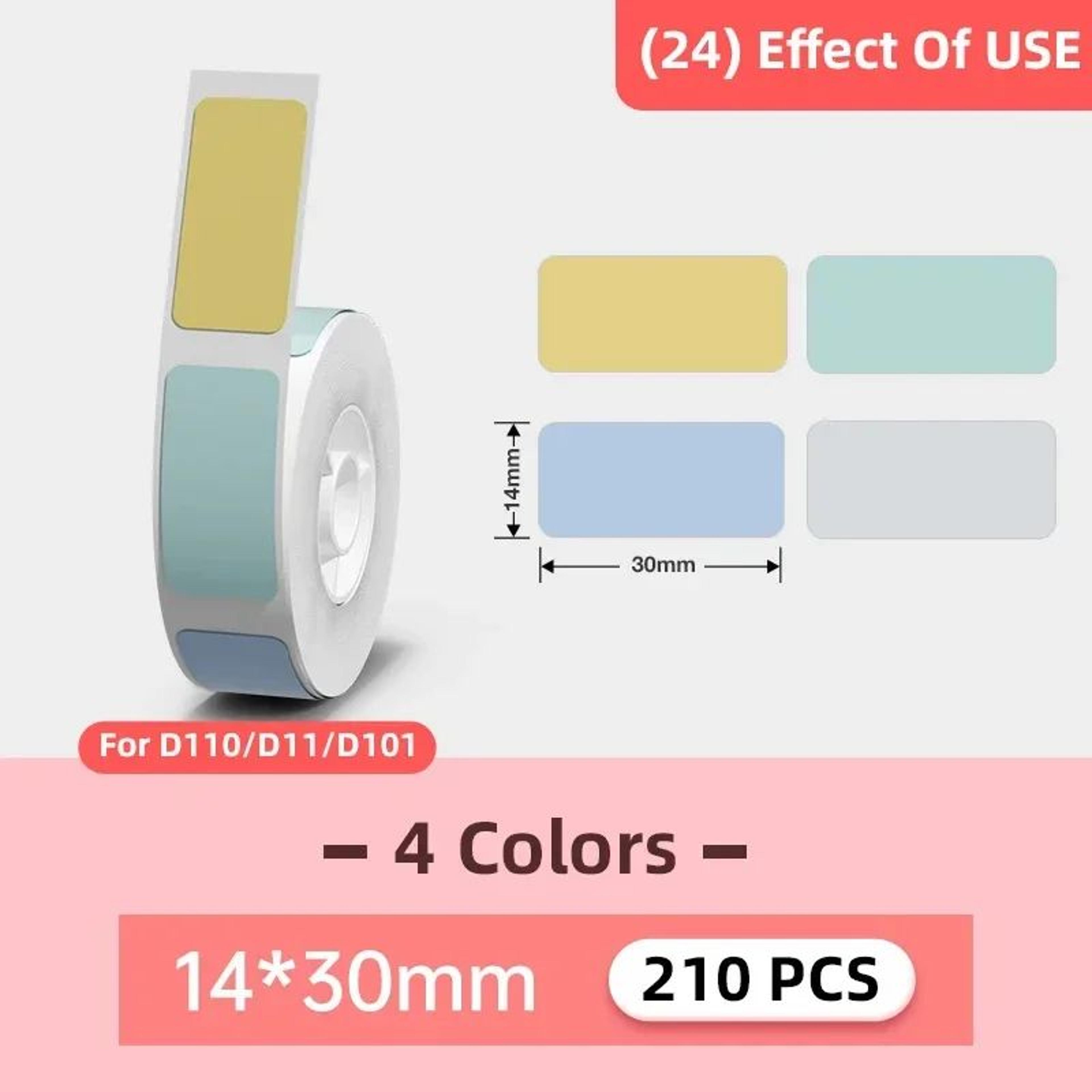 Waterproof SelfAdhesive Thermal Label Stickers For D11 D101 D110 Mini Printers  1 Roll 20
