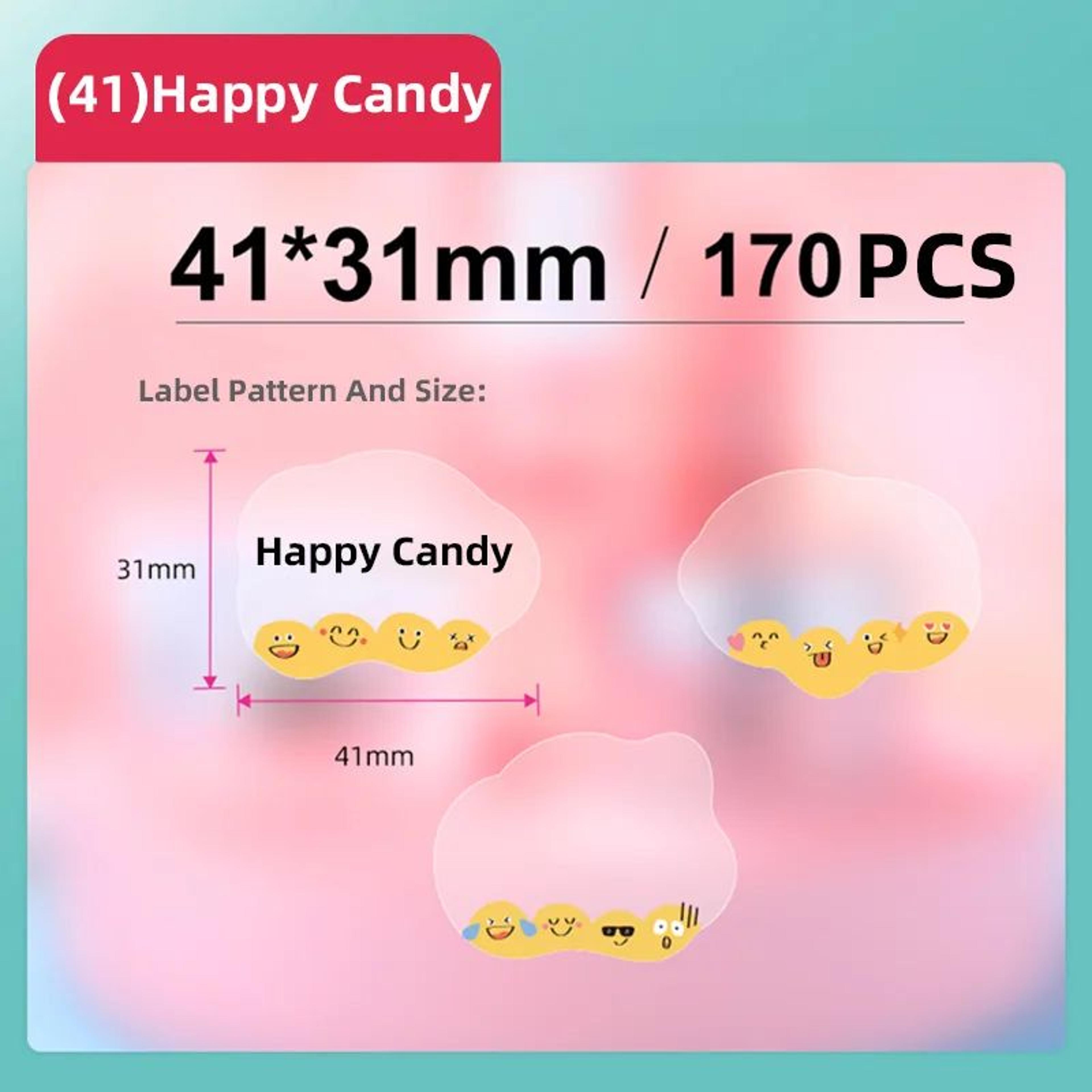 Transparent Thermal Label Stickers For B1B21 Printers  SelfAdhesive Clear Labels 13