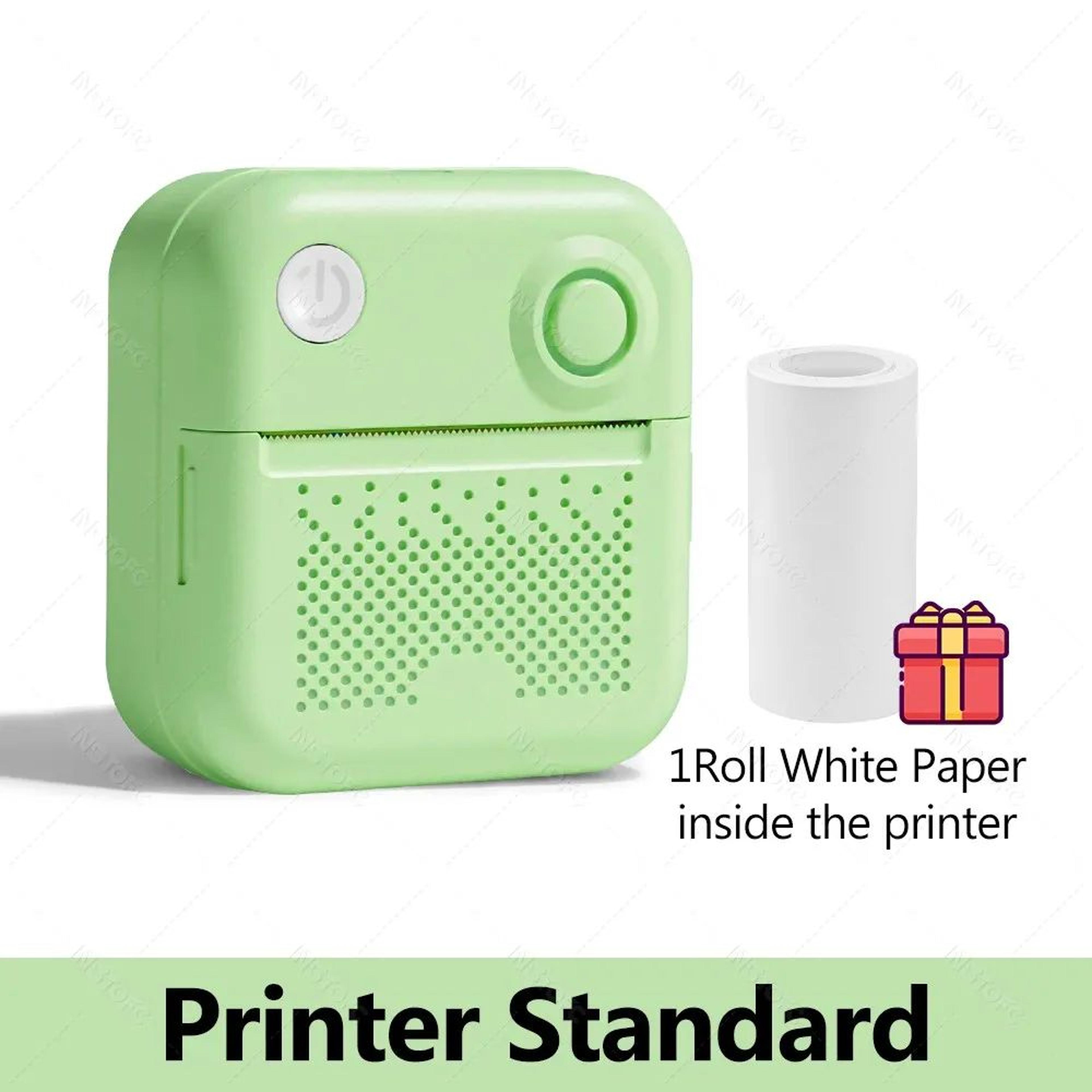 57mm Mini Bluetooth Thermal Pocket Printer For Photos Labels And Stickers 11
