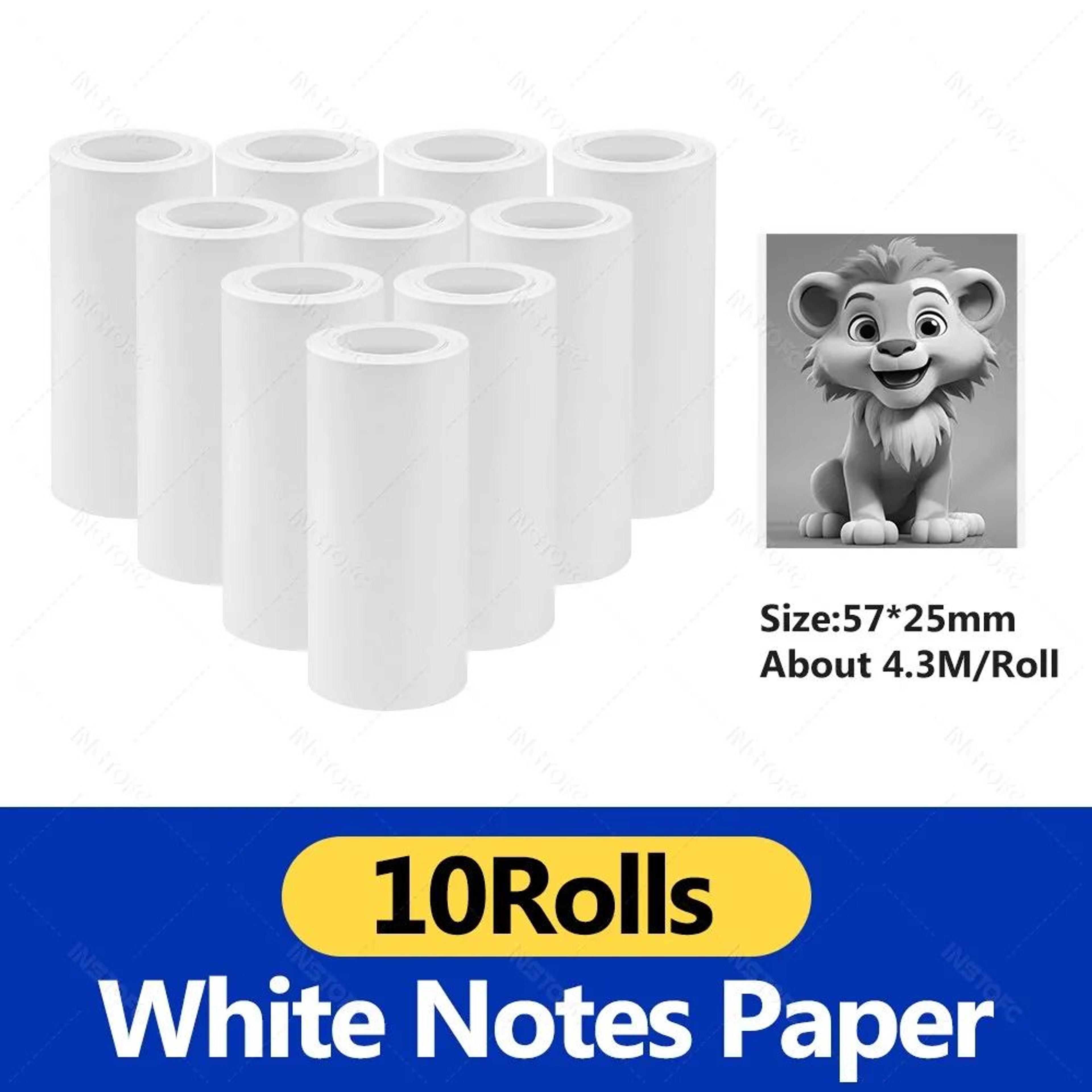 57mm Mini Bluetooth Thermal Pocket Printer For Photos Labels And Stickers 6