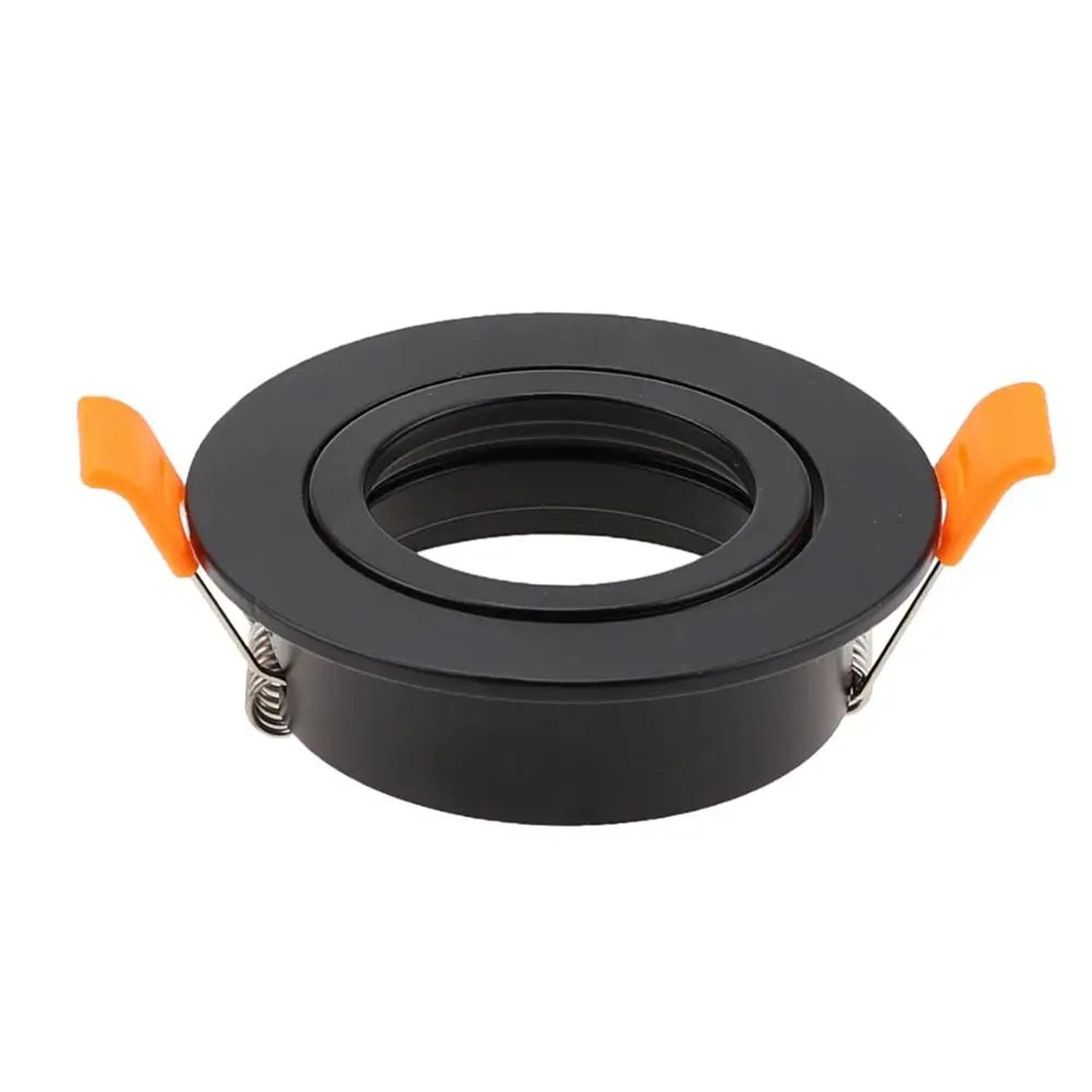 Adjustable Round Recessed Ceiling Spotlight Frame For GU10 MR16 Bulbs 256 Inch Cutout 9