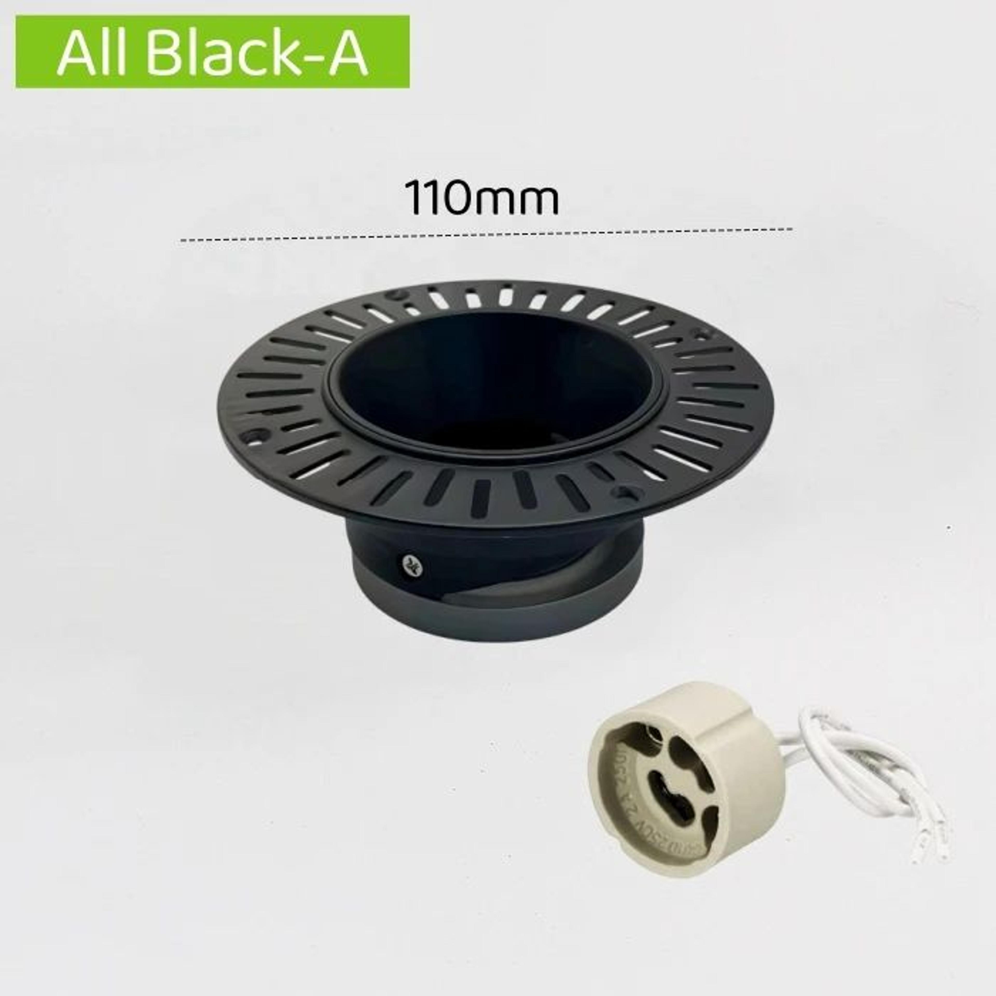 Narrow Rim Recessed Ceiling Downlight Frame GU10 MR16 AntiGlare Spotlight Holder 10