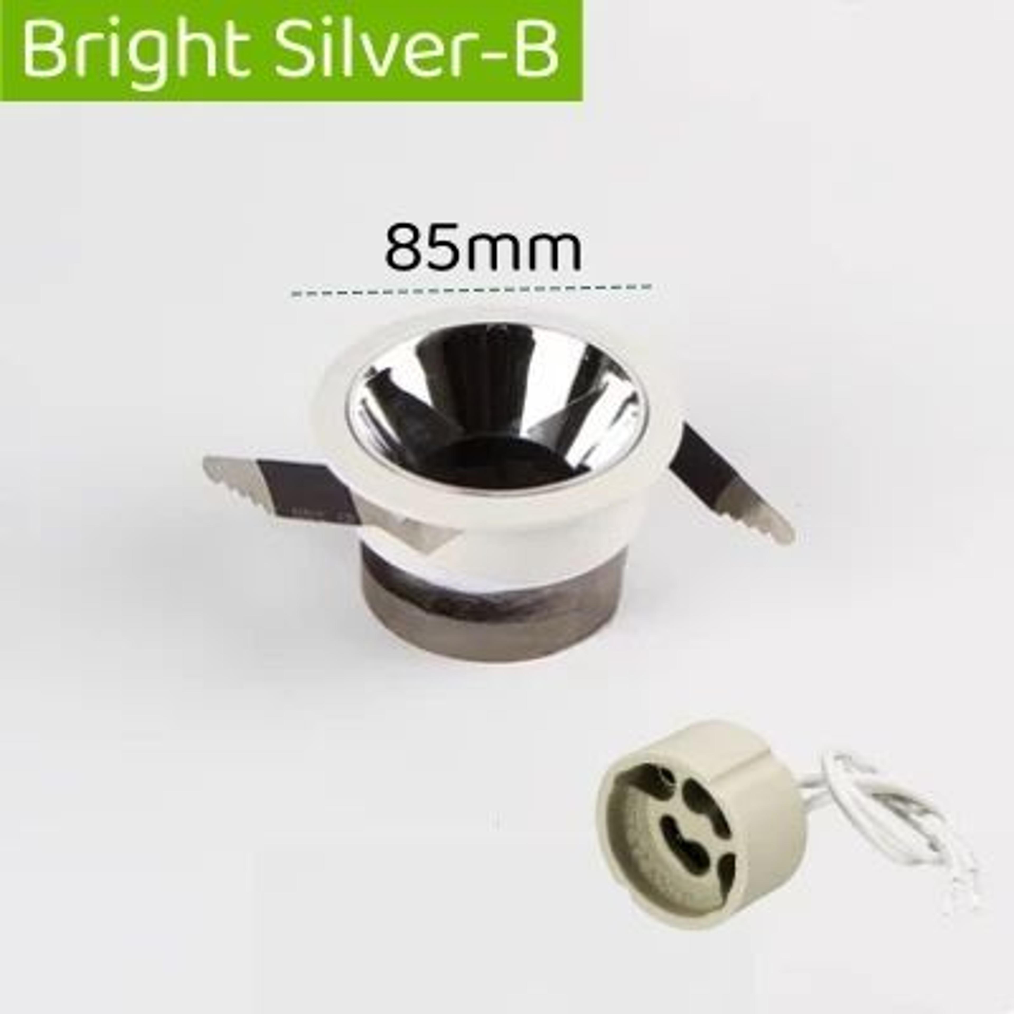 Narrow Rim Recessed Ceiling Downlight Frame GU10 MR16 AntiGlare Spotlight Holder 9