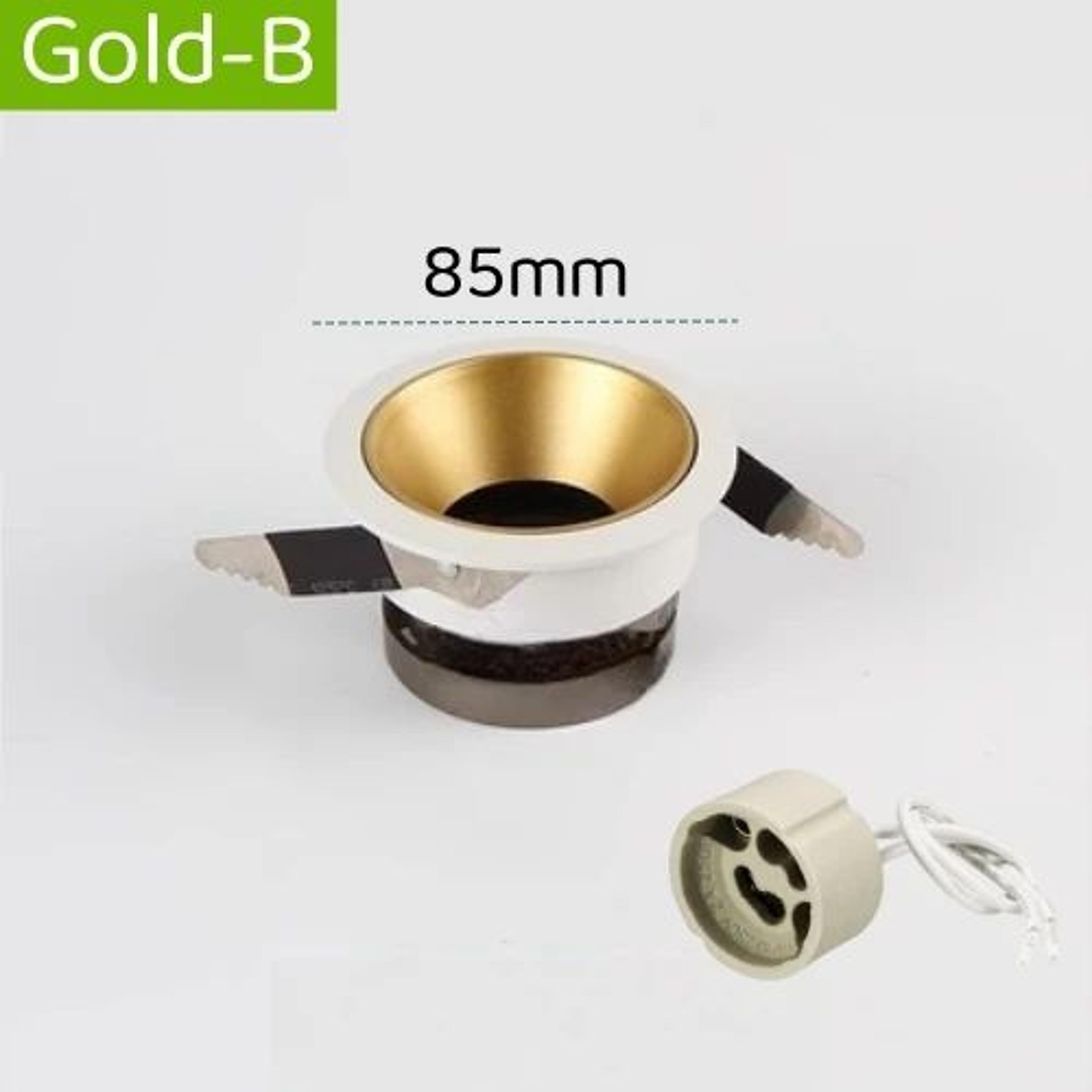 Narrow Rim Recessed Ceiling Downlight Frame GU10 MR16 AntiGlare Spotlight Holder 14