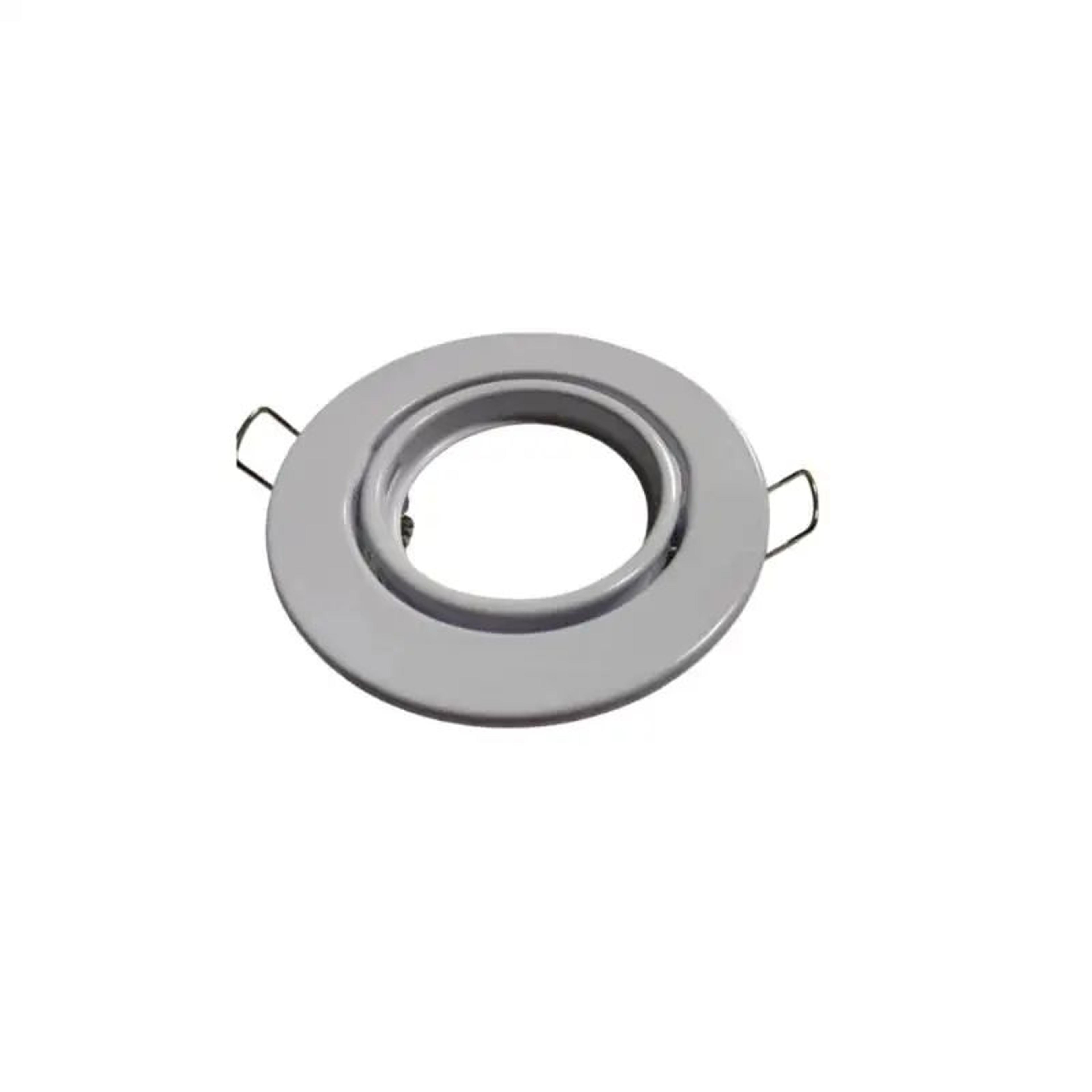 Round Recessed LED Downlight Frame For GU10 MR16 Spotlight Bulbs 8