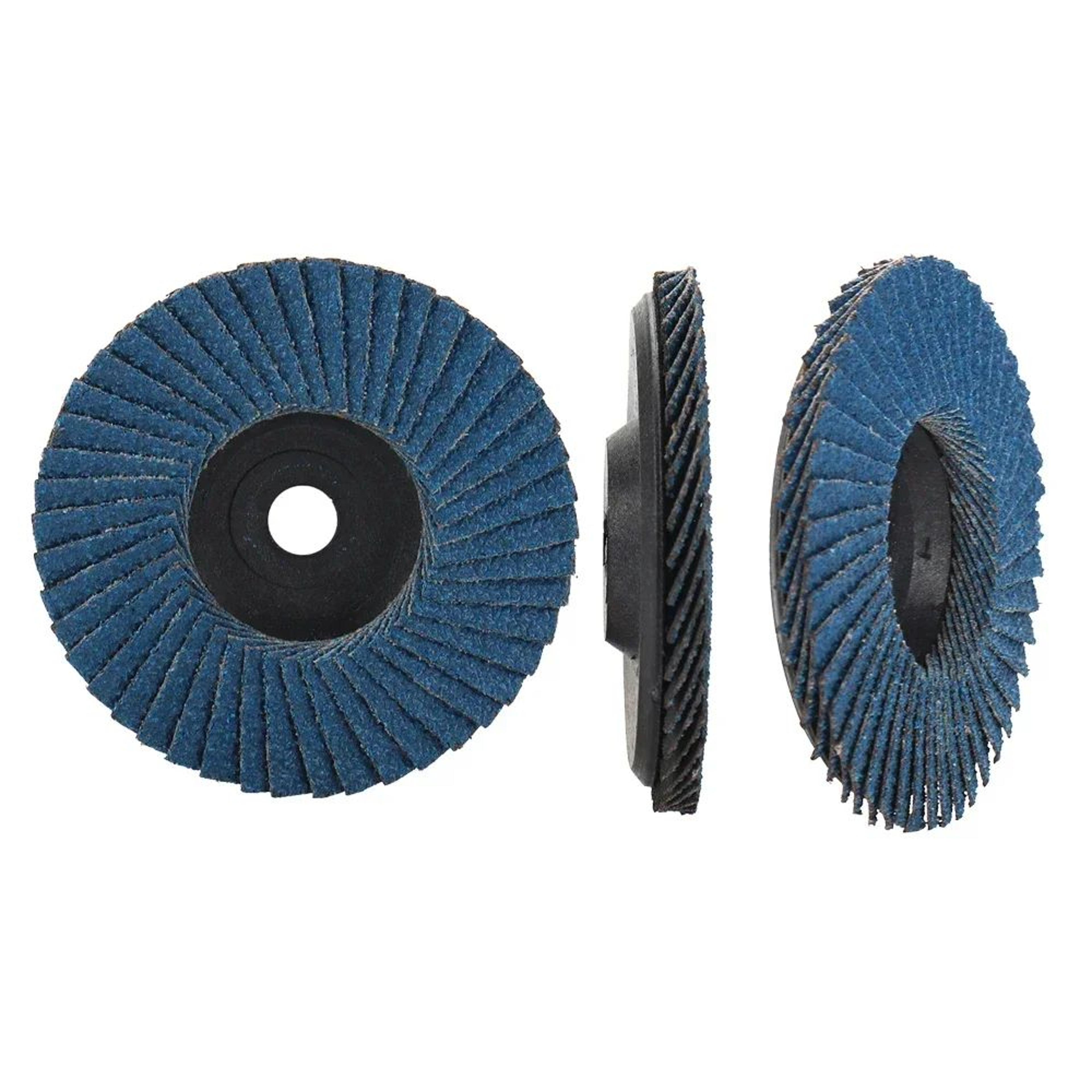 3 Inch Flat Flap Sanding Discs For Angle Grinder Metal Grinding And Wood Polishing 13PCS 4