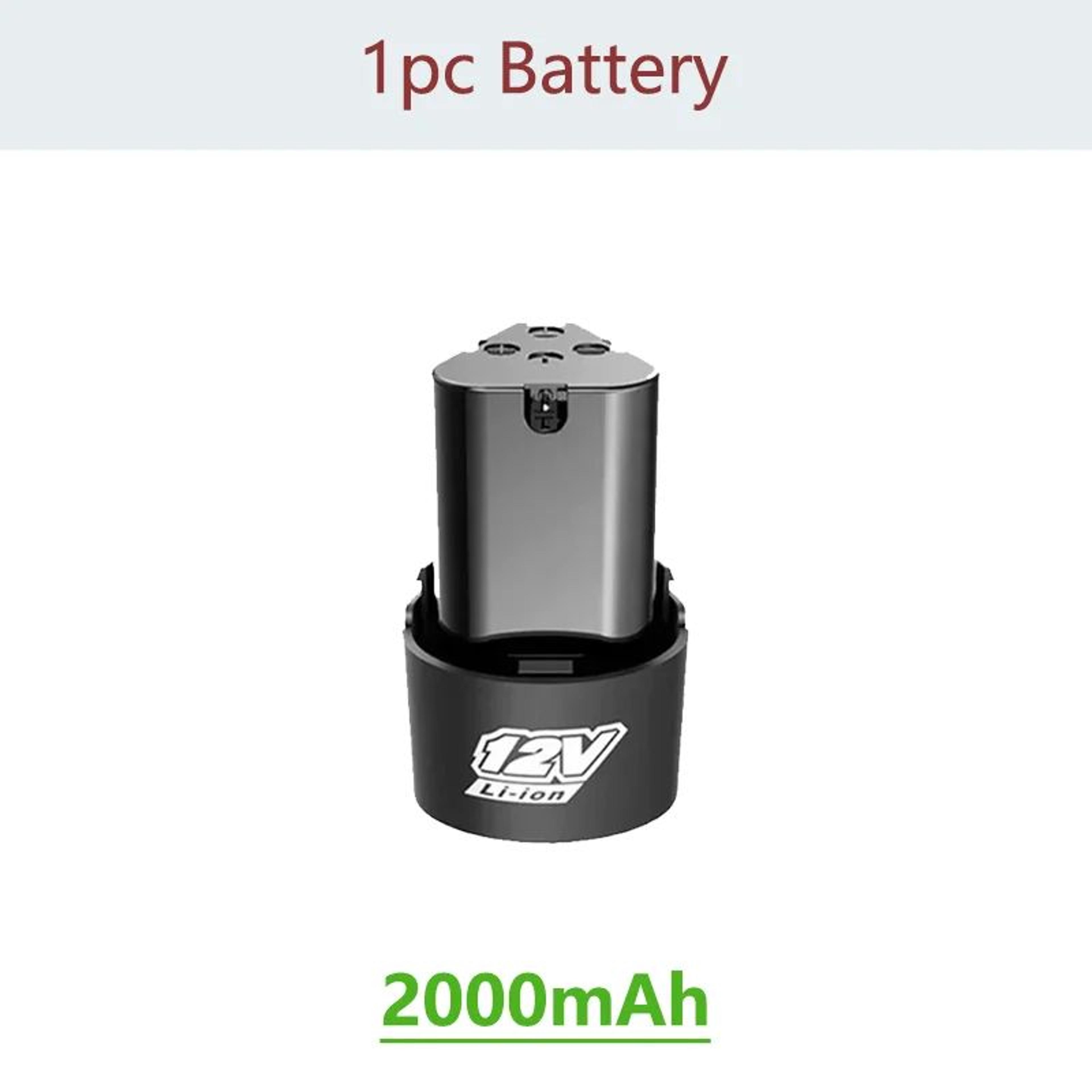 12V Rechargeable Lithium Battery Replacement For Cordless Drills And Power Tools 6
