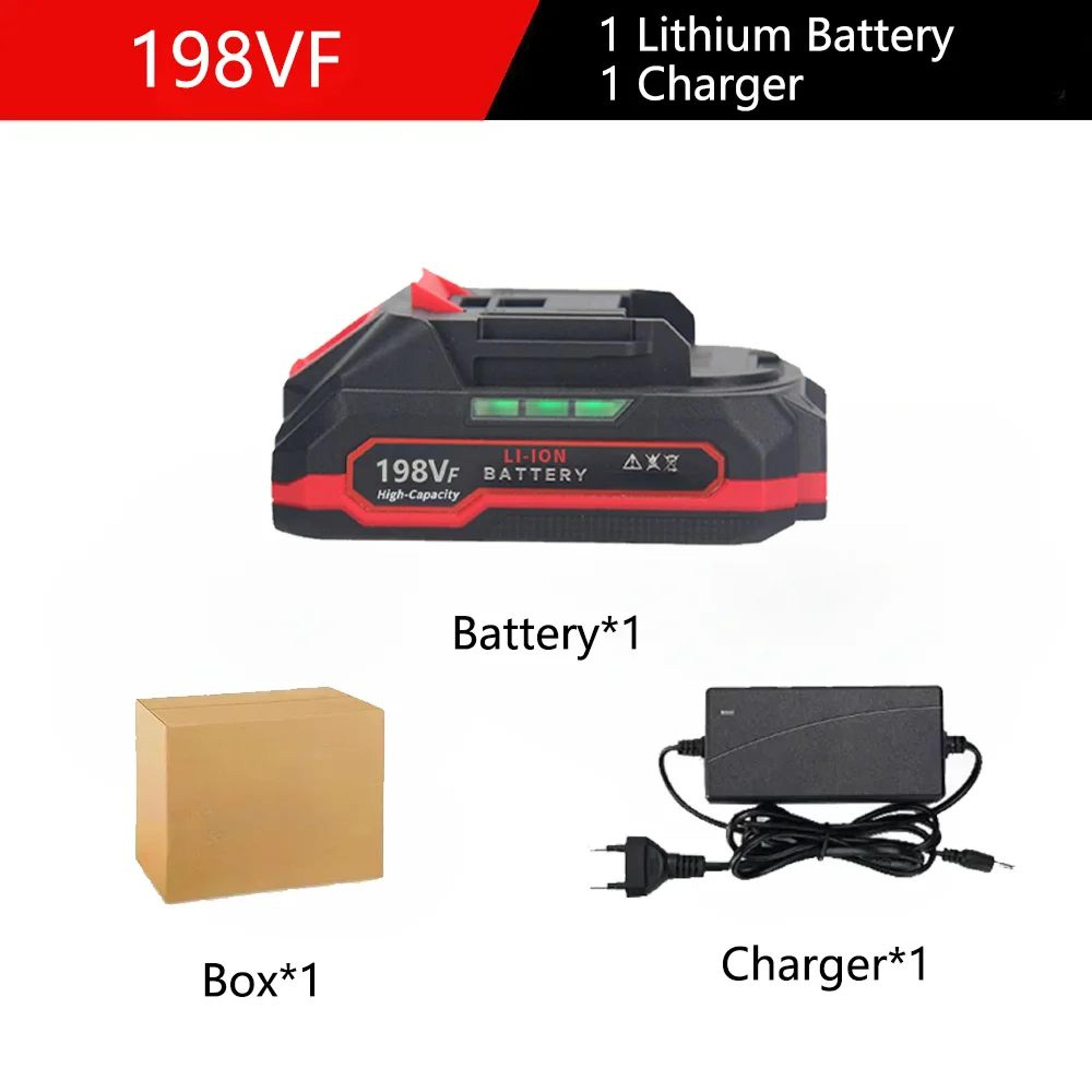 18V 21V High Capacity Rechargeable Lithium Ion Power Tool Replacement Battery With BMS 10