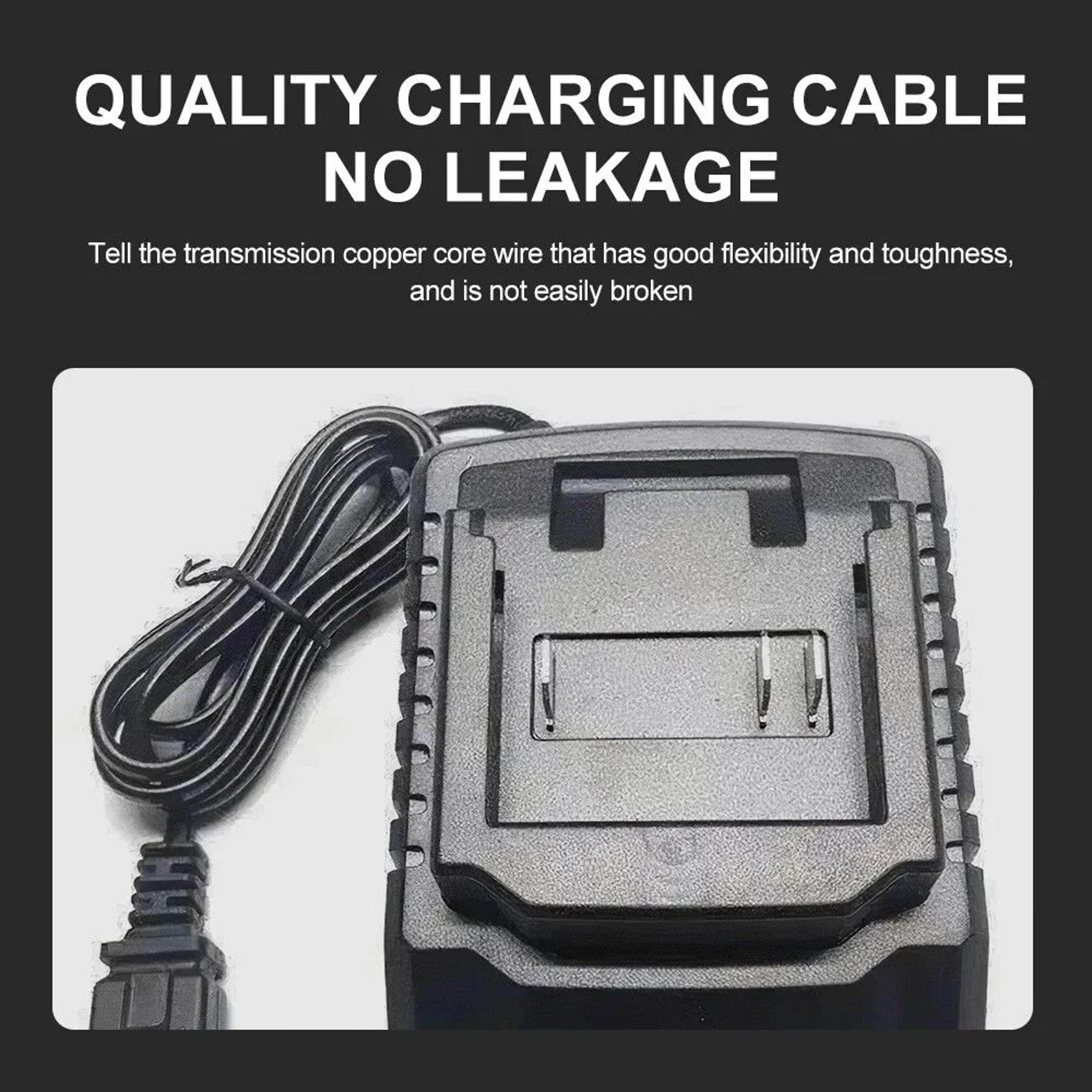 21V Lithium Ion Battery Charger For 18V 21V Cordless Power Tools With EU Plug 1