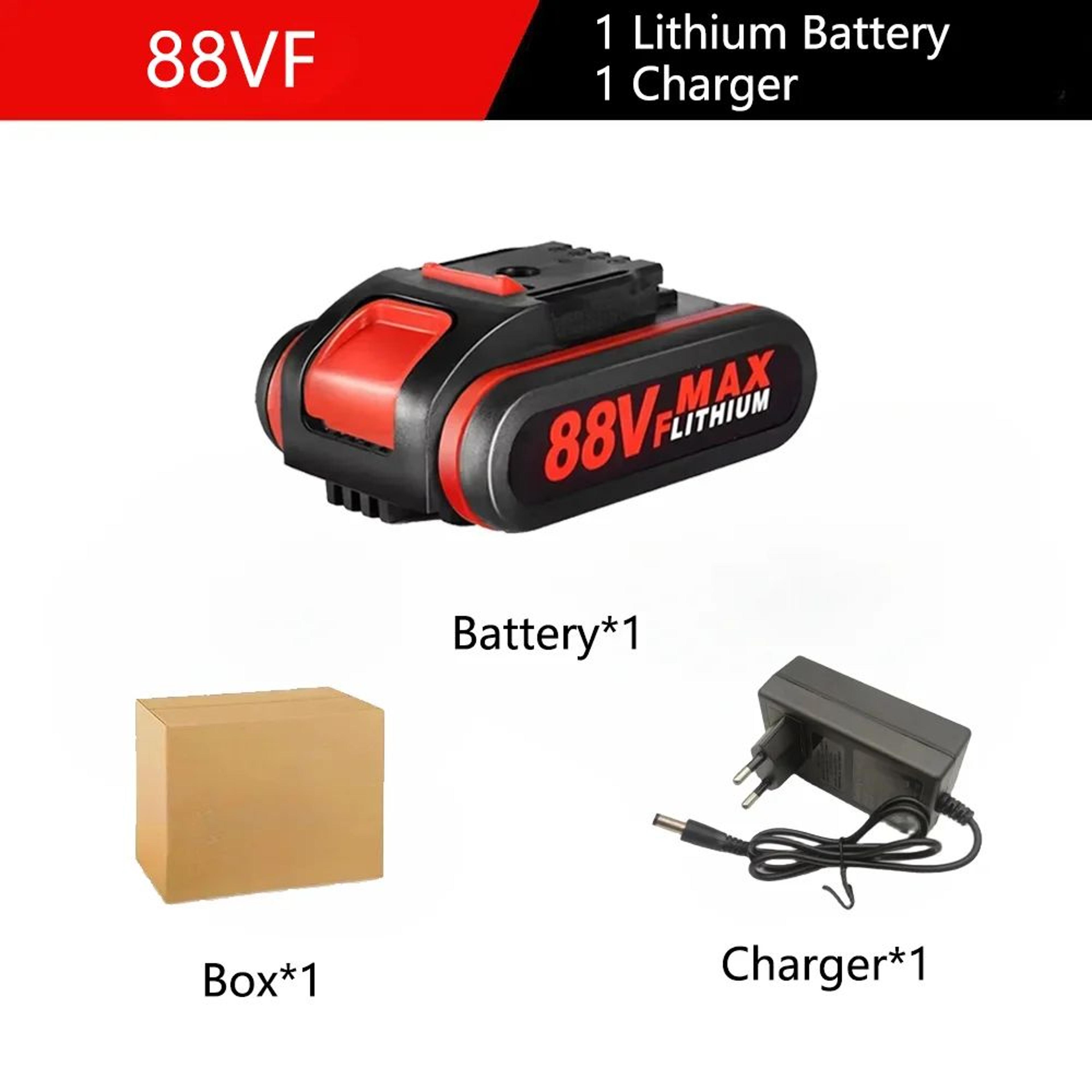 18V 21V Rechargeable Lithium Ion Battery For Cordless Power Tools Electric Wrench And Chainsaw 6