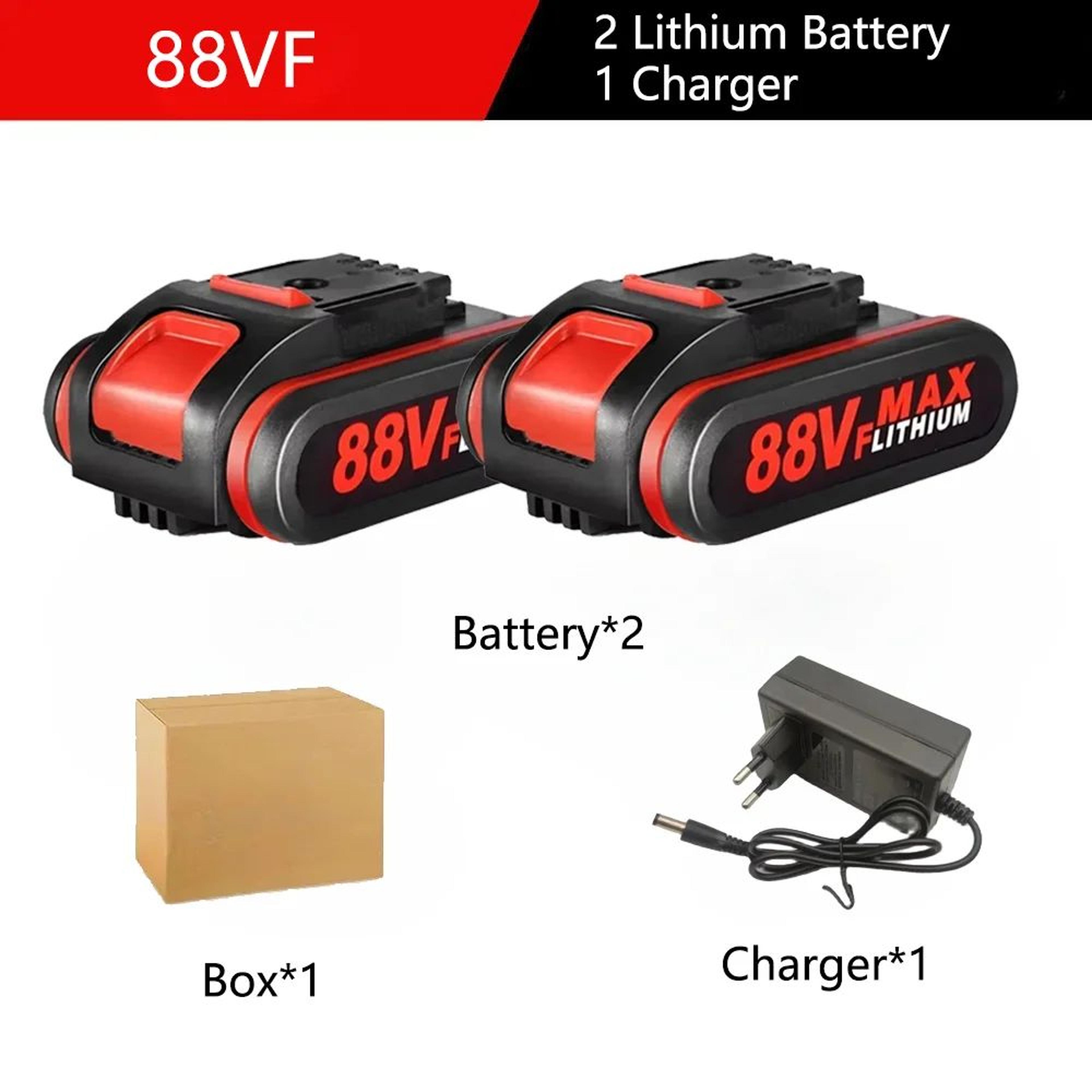 18V 21V Rechargeable Lithium Ion Battery For Cordless Power Tools Electric Wrench And Chainsaw 10