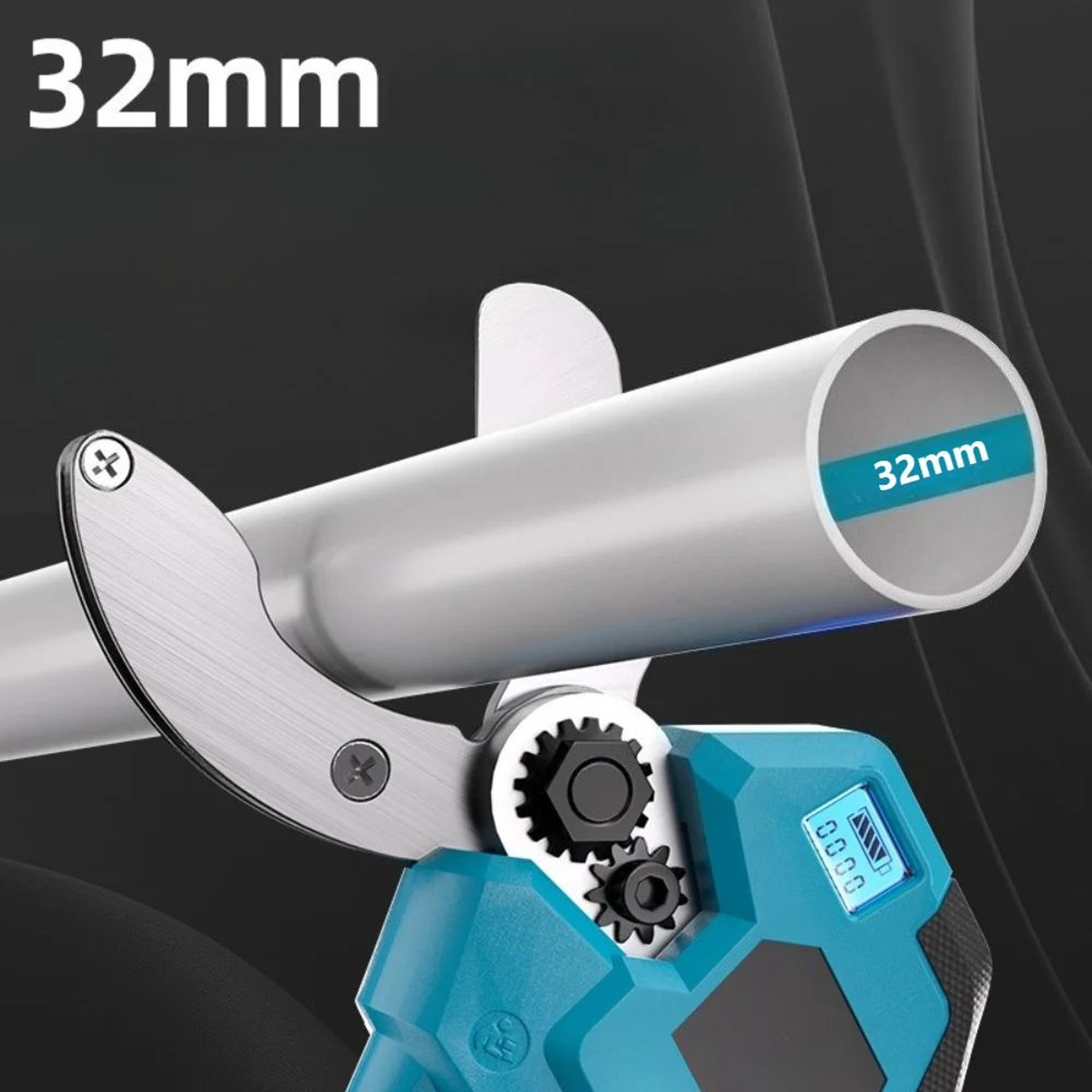 32mm Cordless Brushless Electric Pipe Cutter For PPR PVC PE Plastic Pipes 3