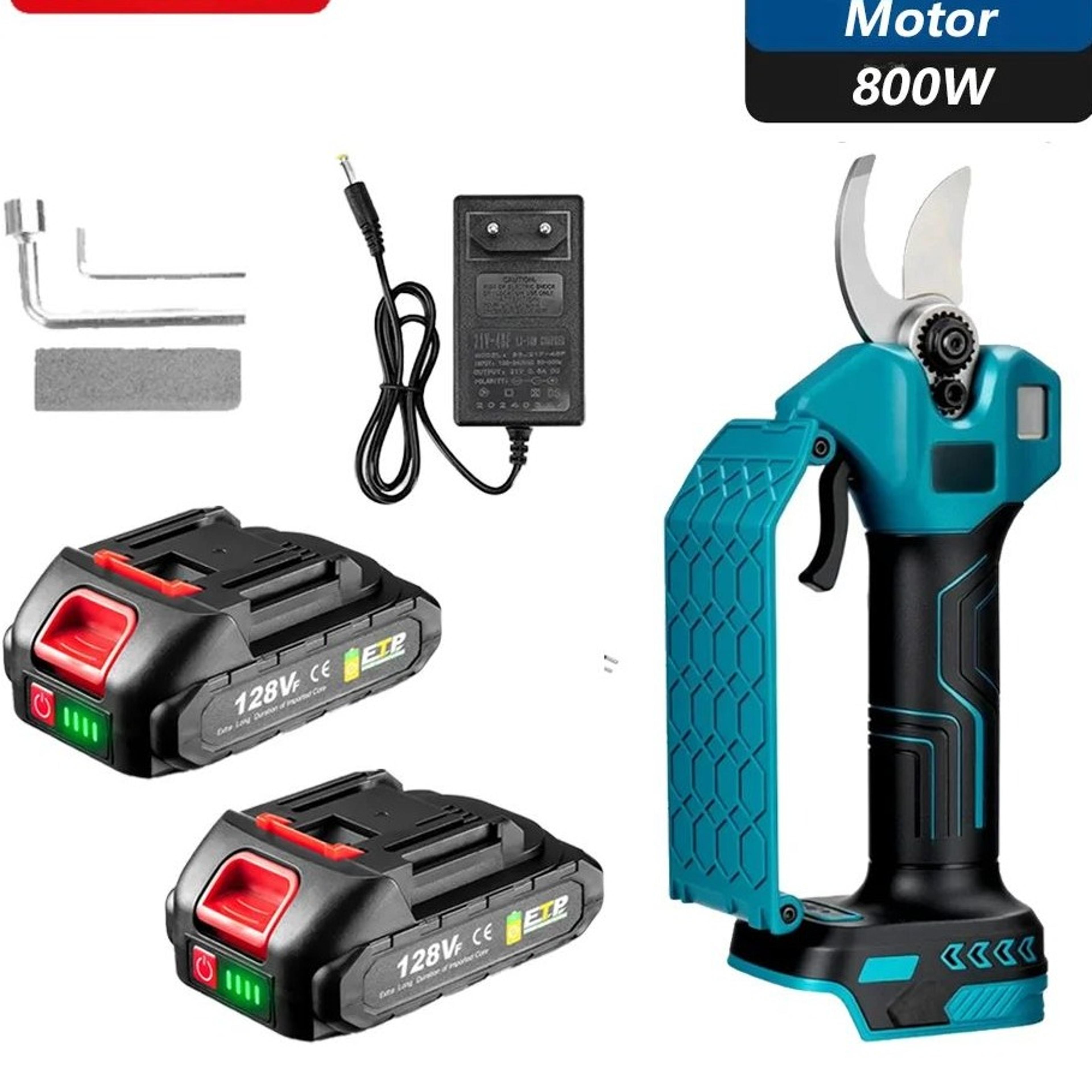 21v 30mm brushless cordless electric pruning shears with digital battery display