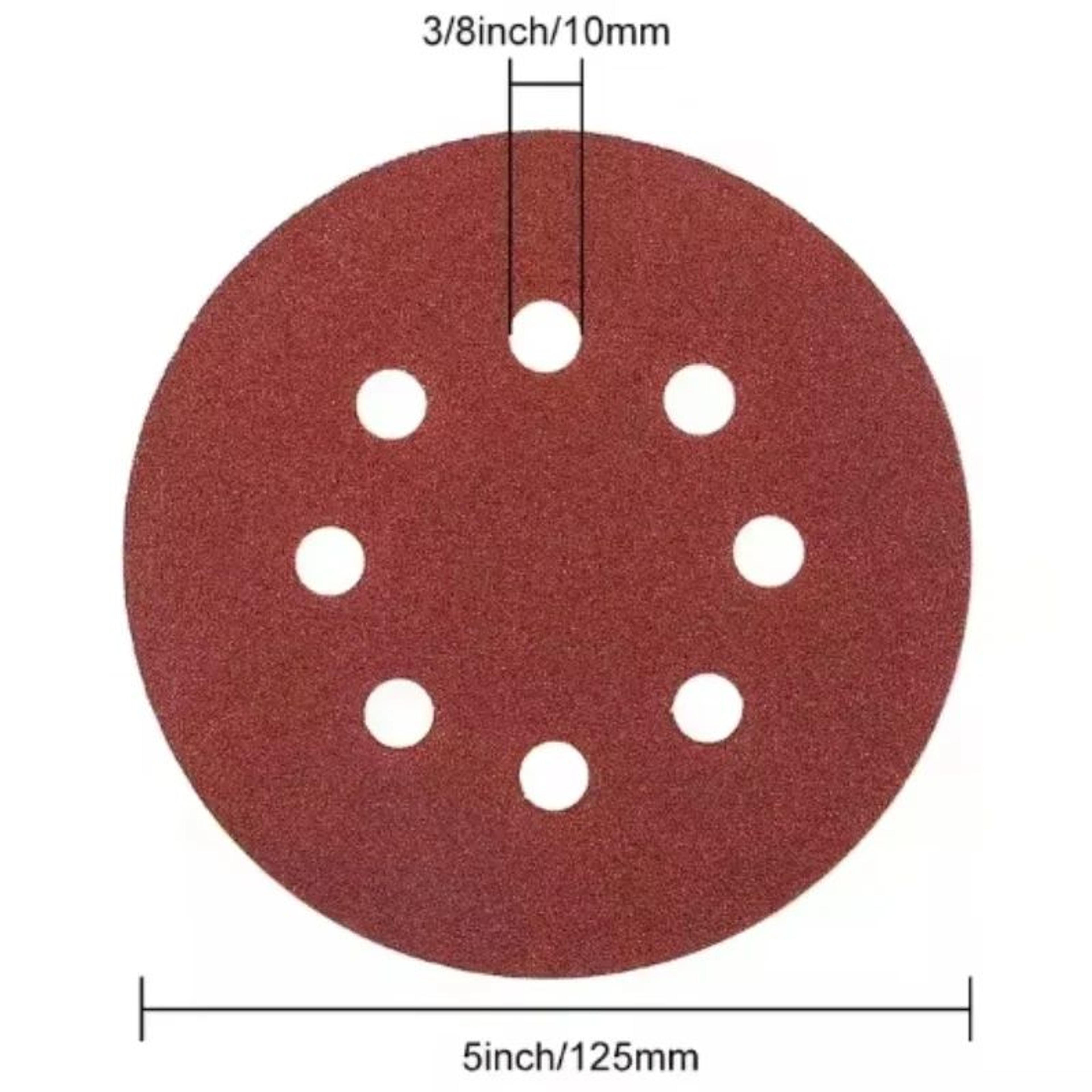 100PCS 5 Inch Sanding Discs 402000 Grit Sandpaper Set For Woodworking And Metal Polishing 1