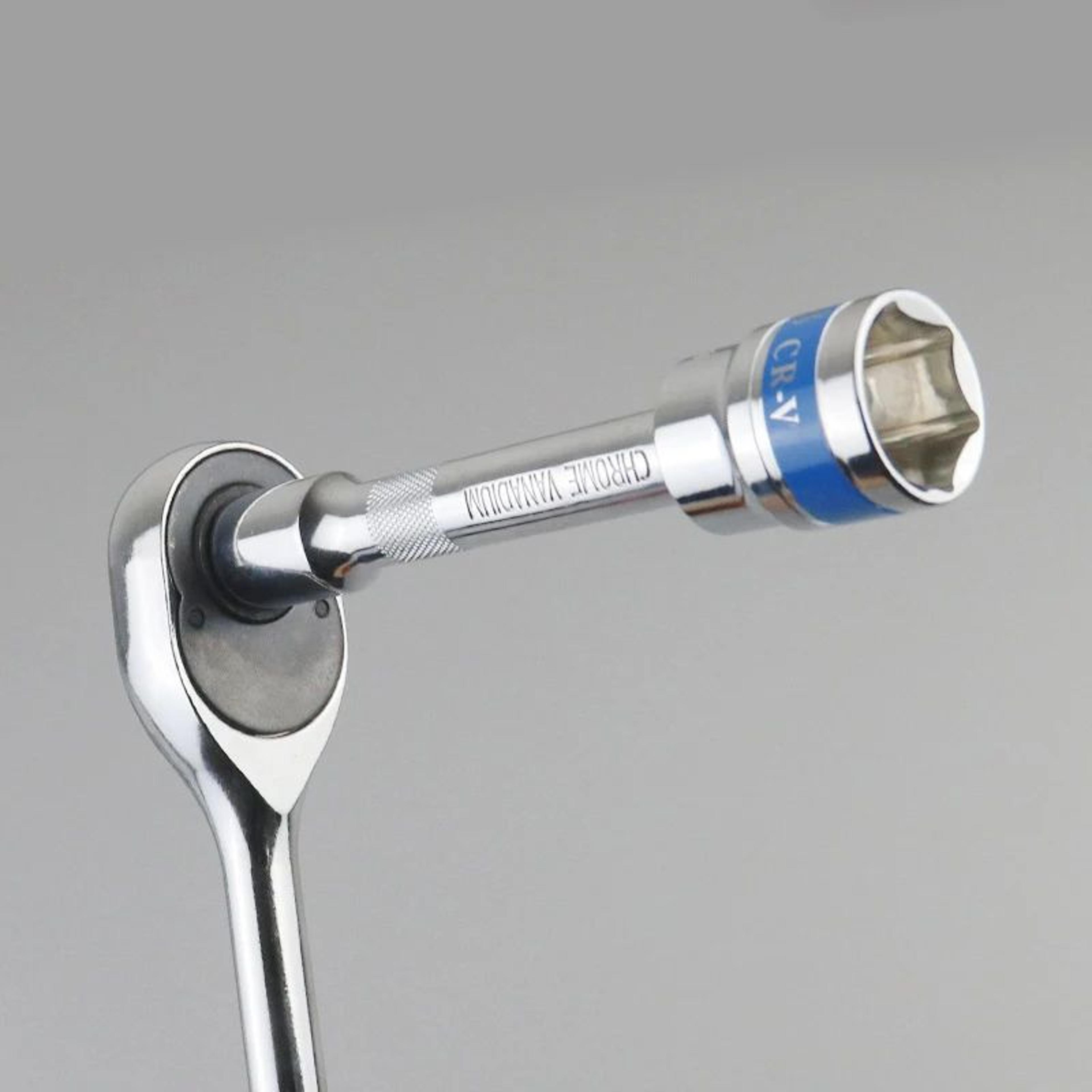 Ratchet Wrench Socket Extension Bar For HardtoReach Bolts 4
