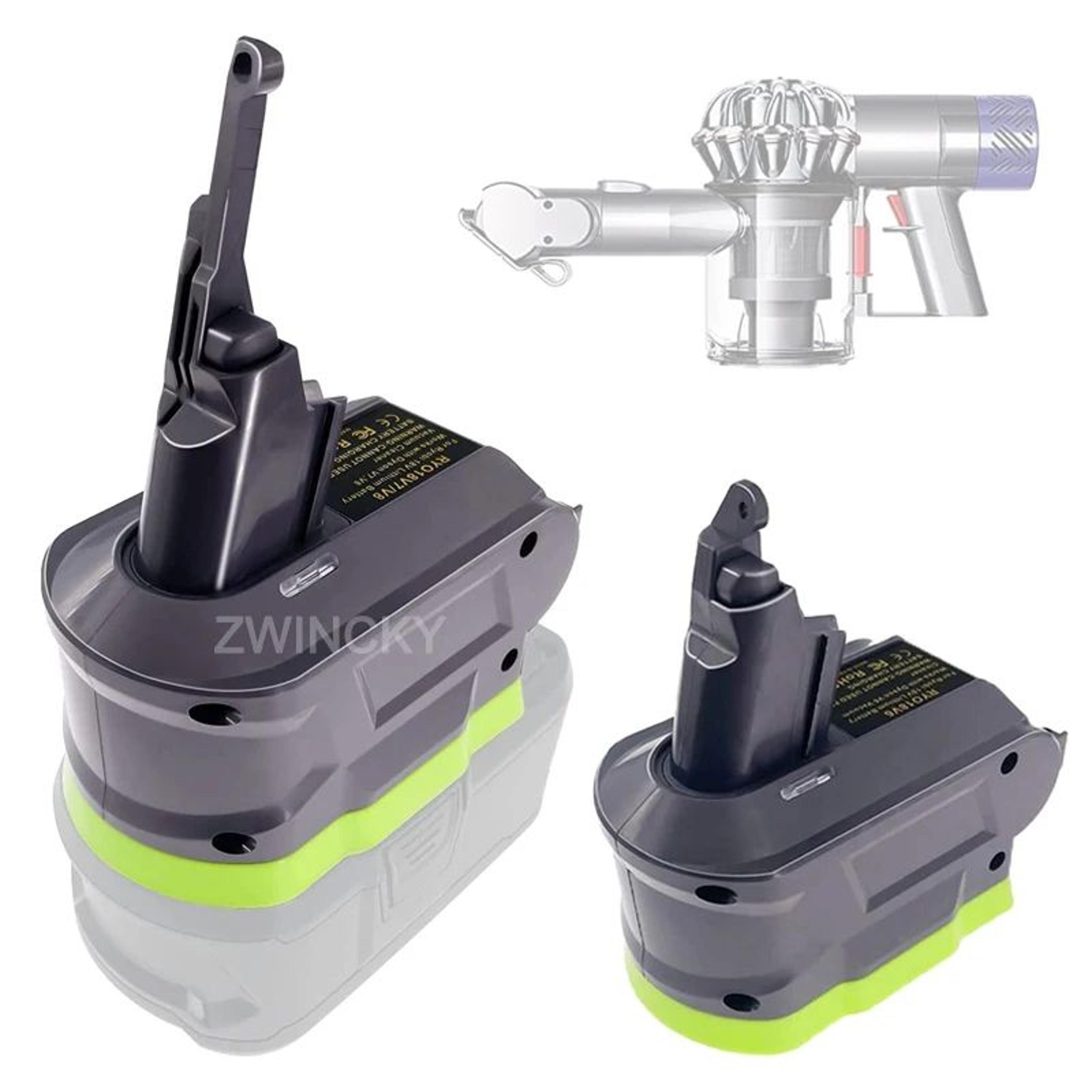 18v battery adapter converter for v6 v7 v8 cordless vacuum cleaners
