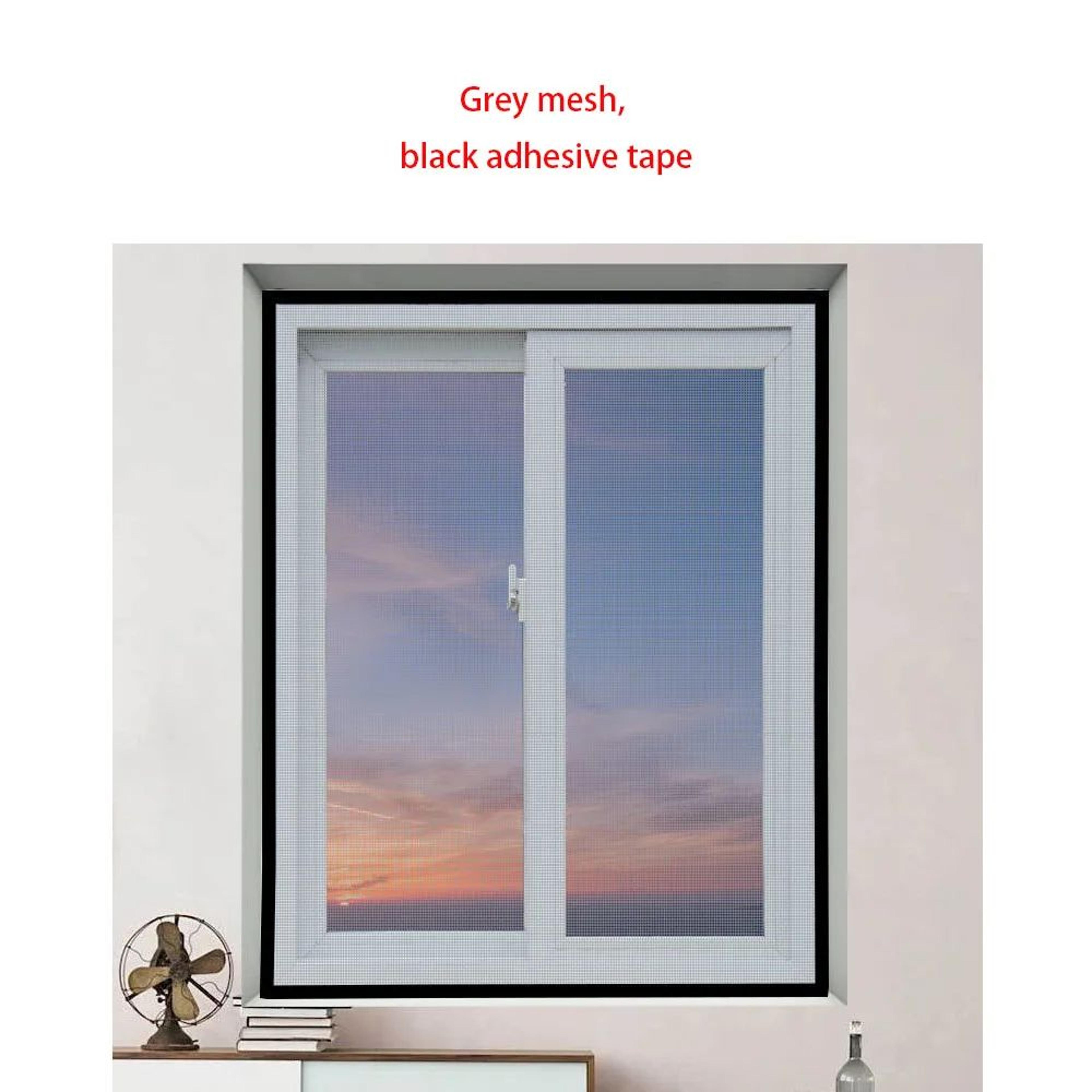 SelfAdhesive Mosquito Window Screen Mesh For Insect Protection And Fresh Air 6