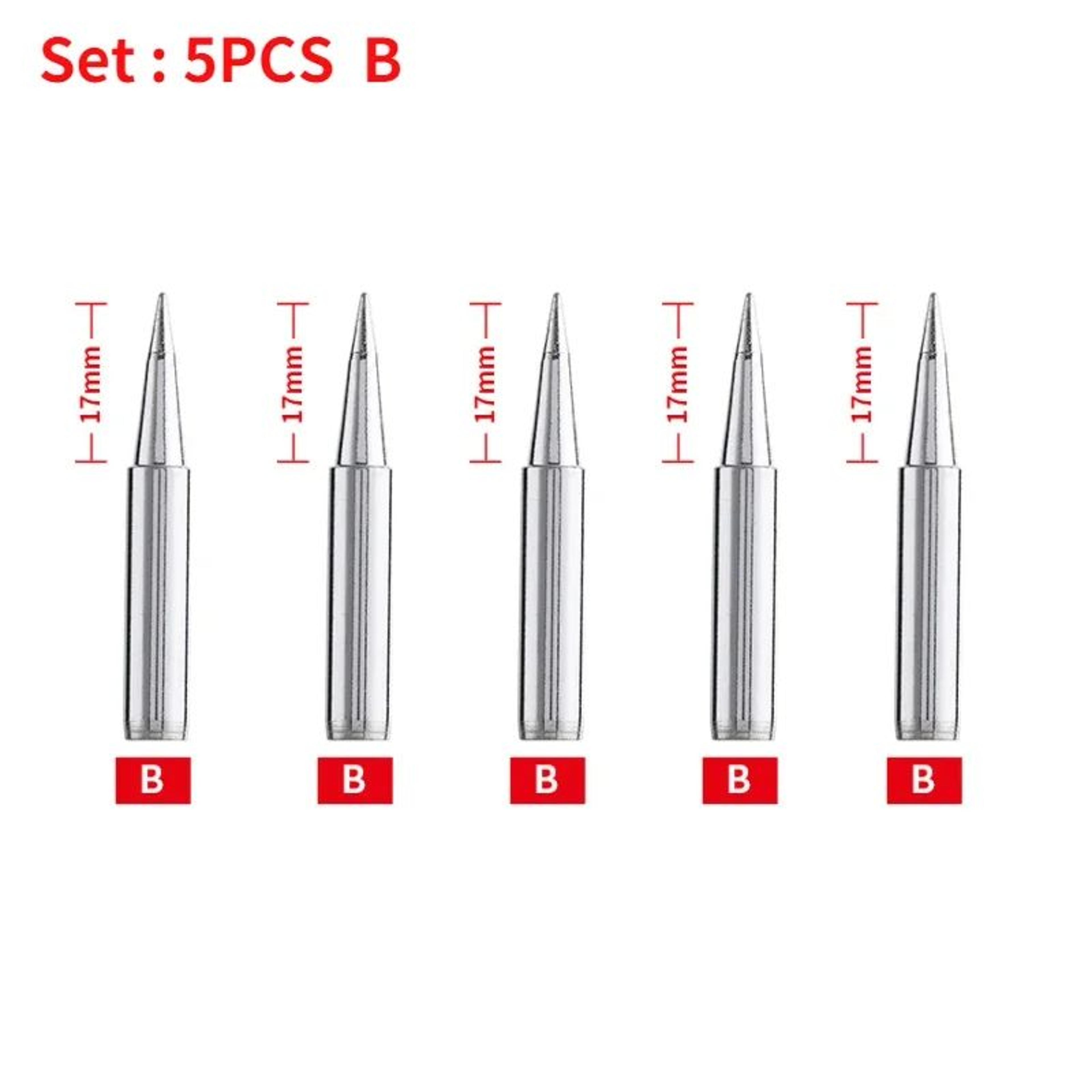 900MT LeadFree Soldering Iron Replacement Tips Set 5PCS12PCS For Precision Repairs 13