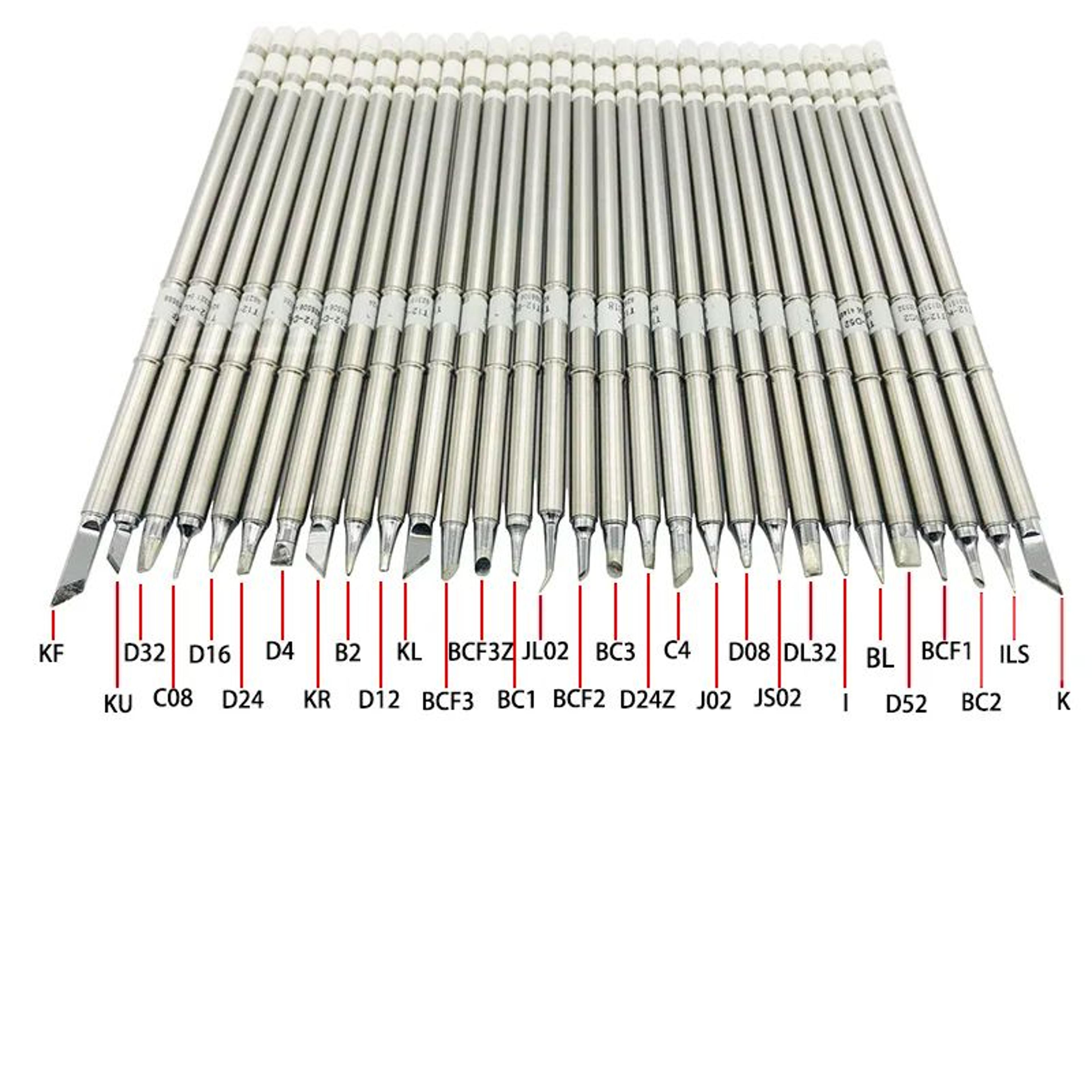t12 soldering iron replacement tips for precision electronics repair