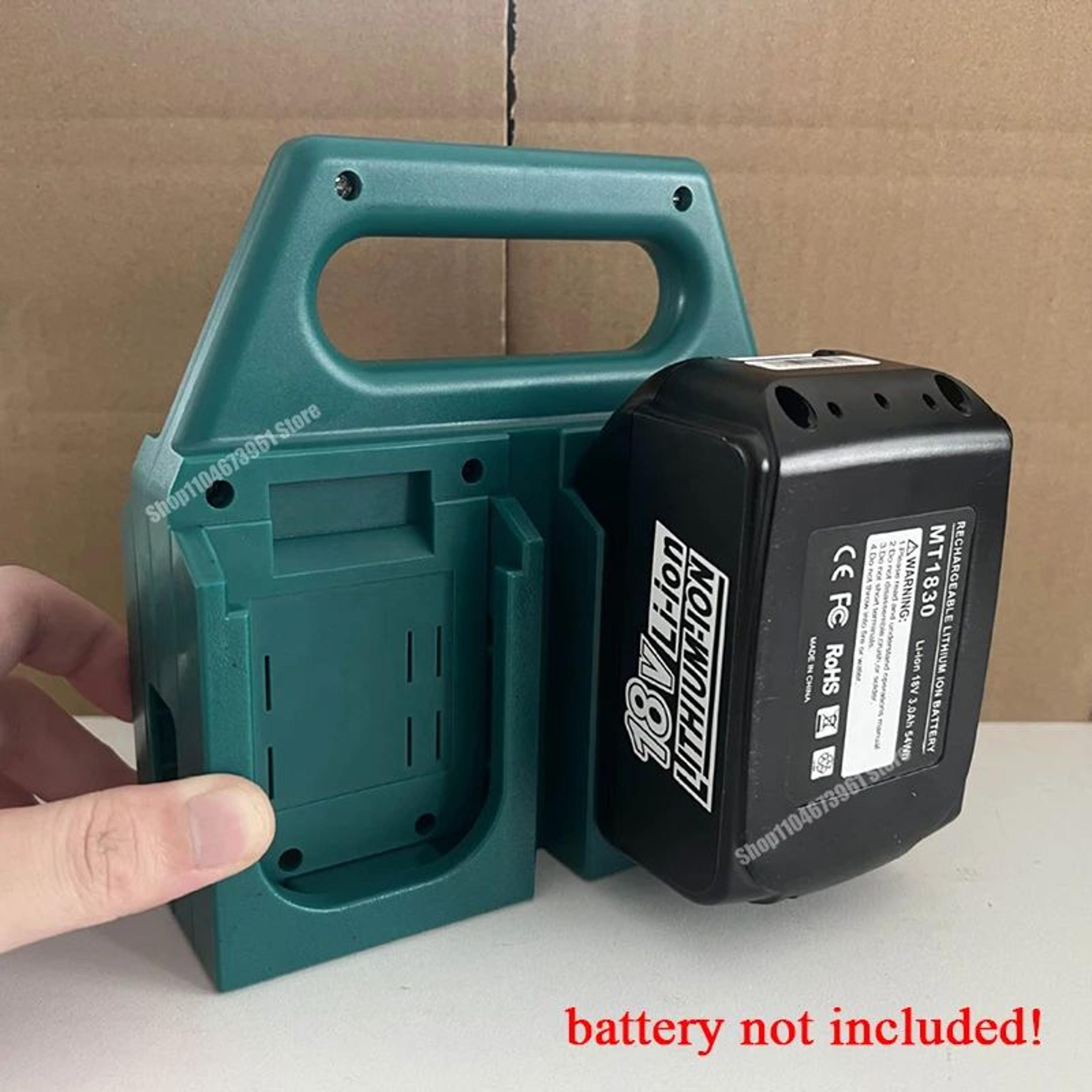 4Slot 18V Lithium Battery Holder Storage Rack For Organized Power Tool Batteries 4