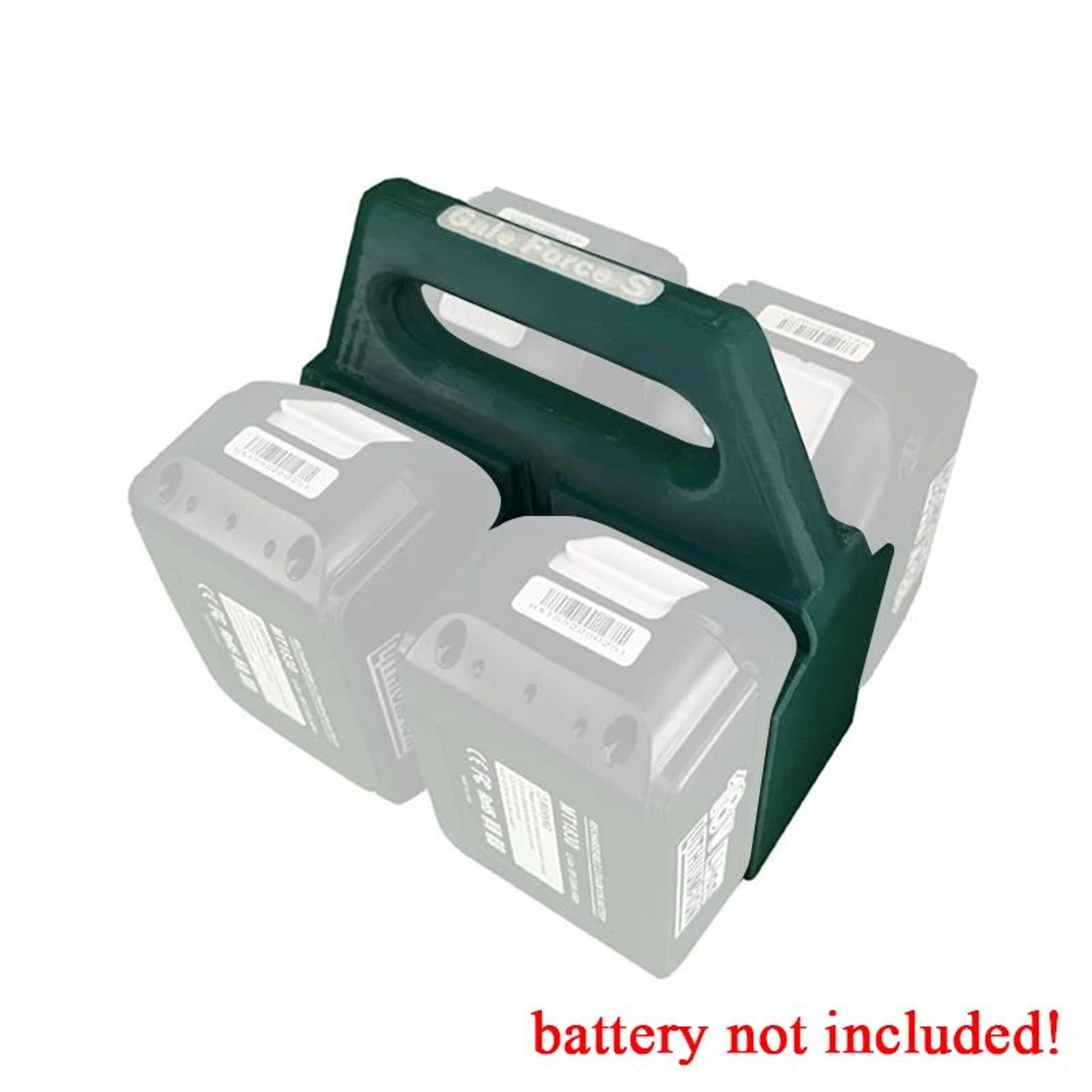 4Slot 18V Lithium Battery Holder Storage Rack For Organized Power Tool Batteries 5