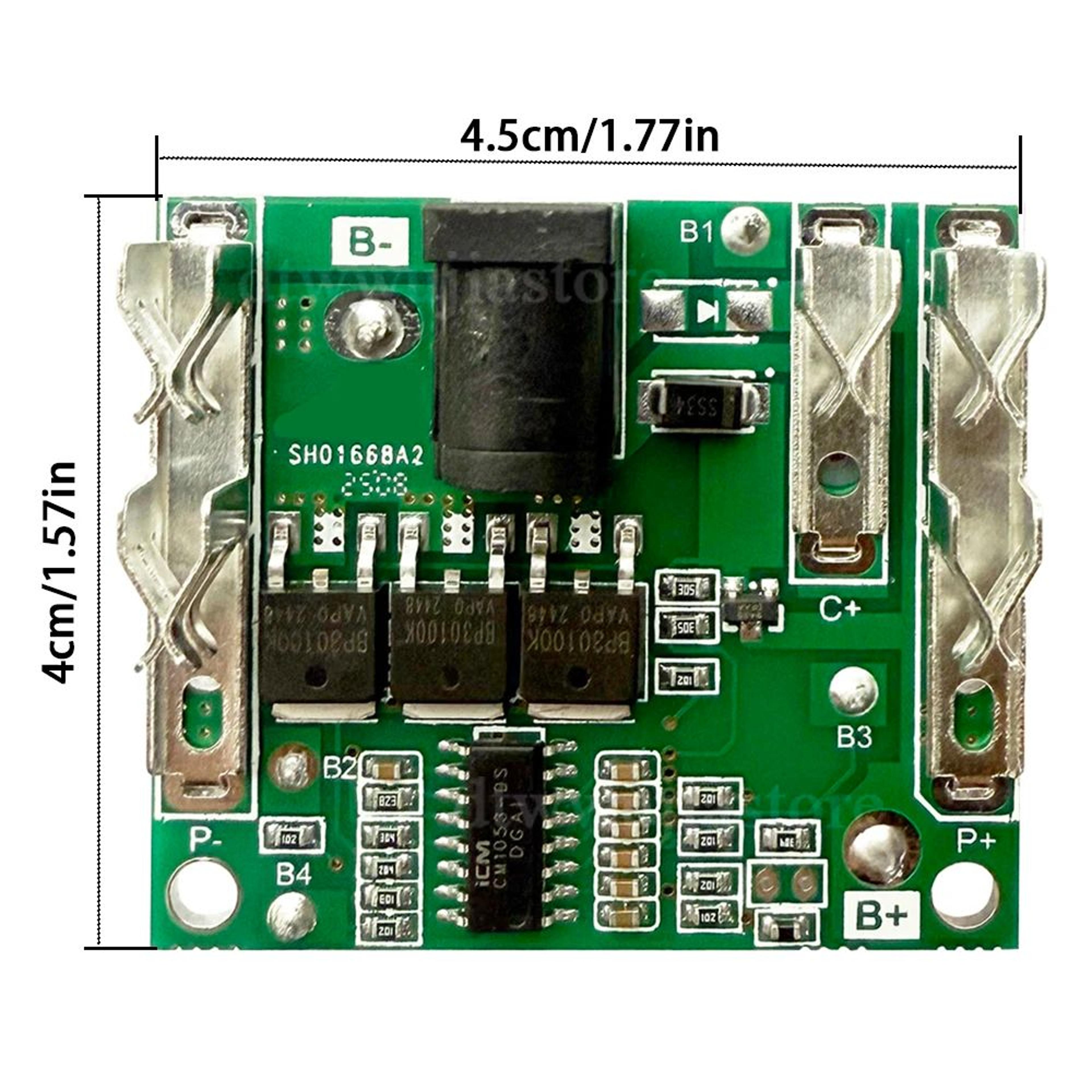 21V Lithium Battery BMS PCB Charging Protection Circuit Board Replacement 1