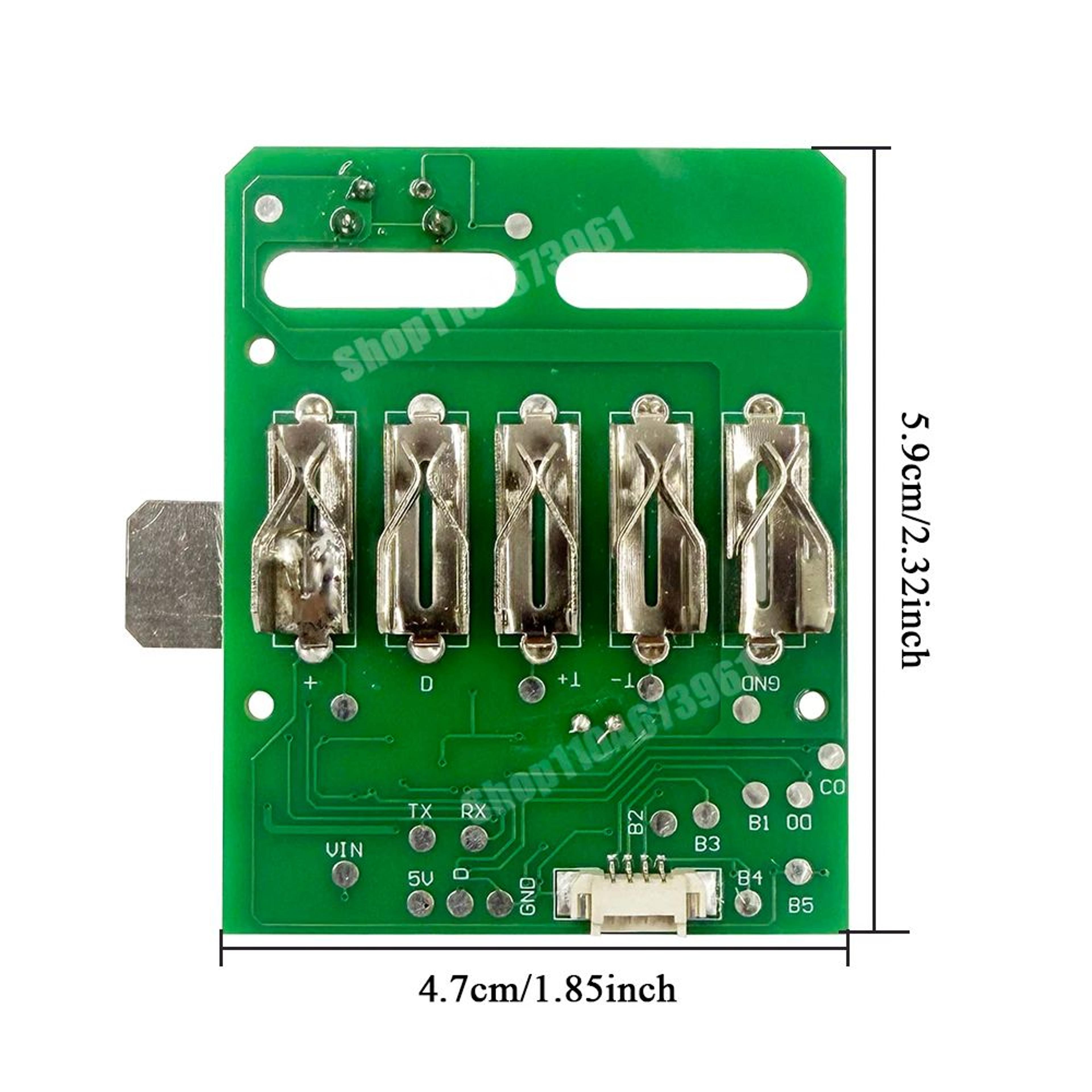 18V Lithium Battery Replacement Case With PCB BMS Protection Board BS18LT 5