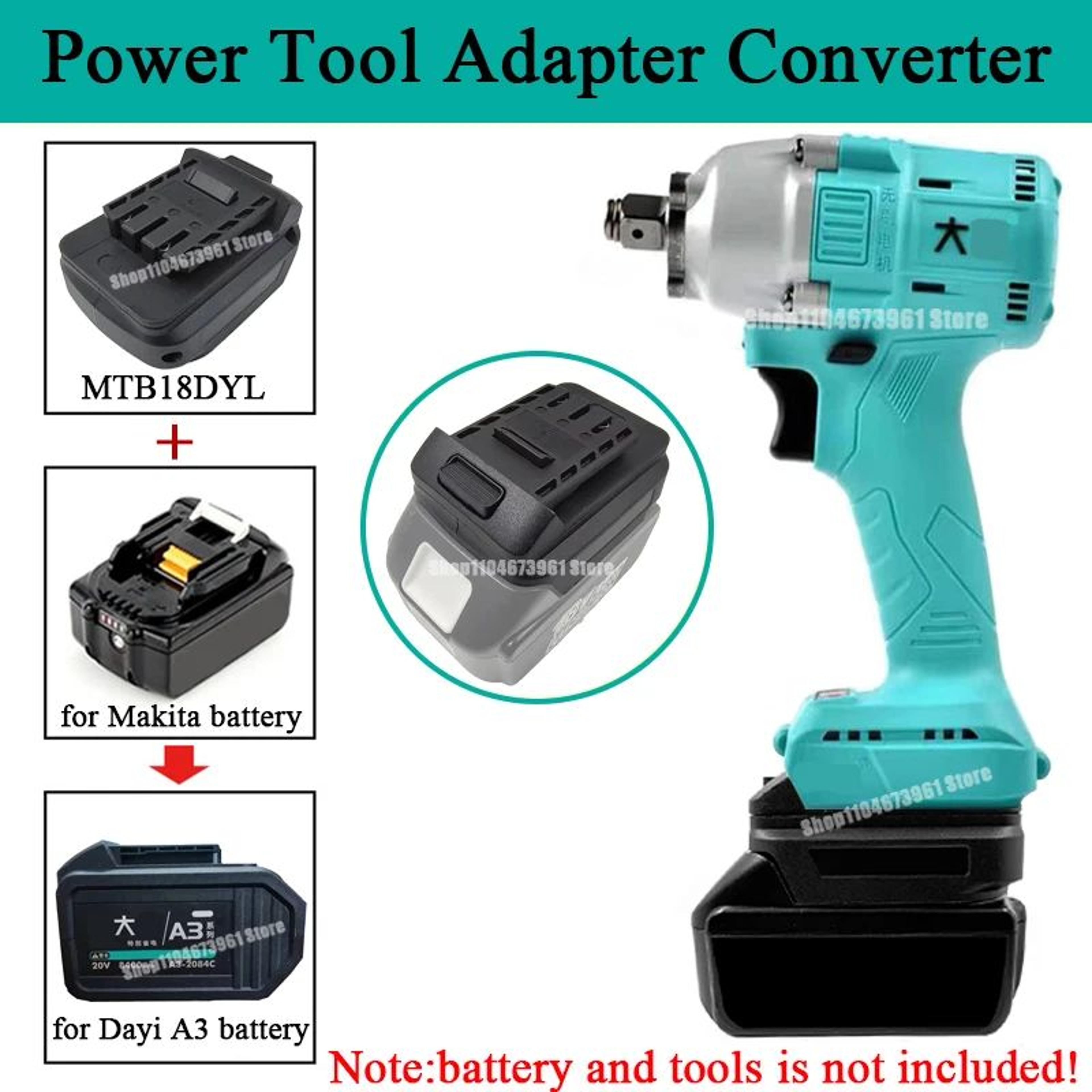 18v lithium battery adapter converter for 21v cordless power tools