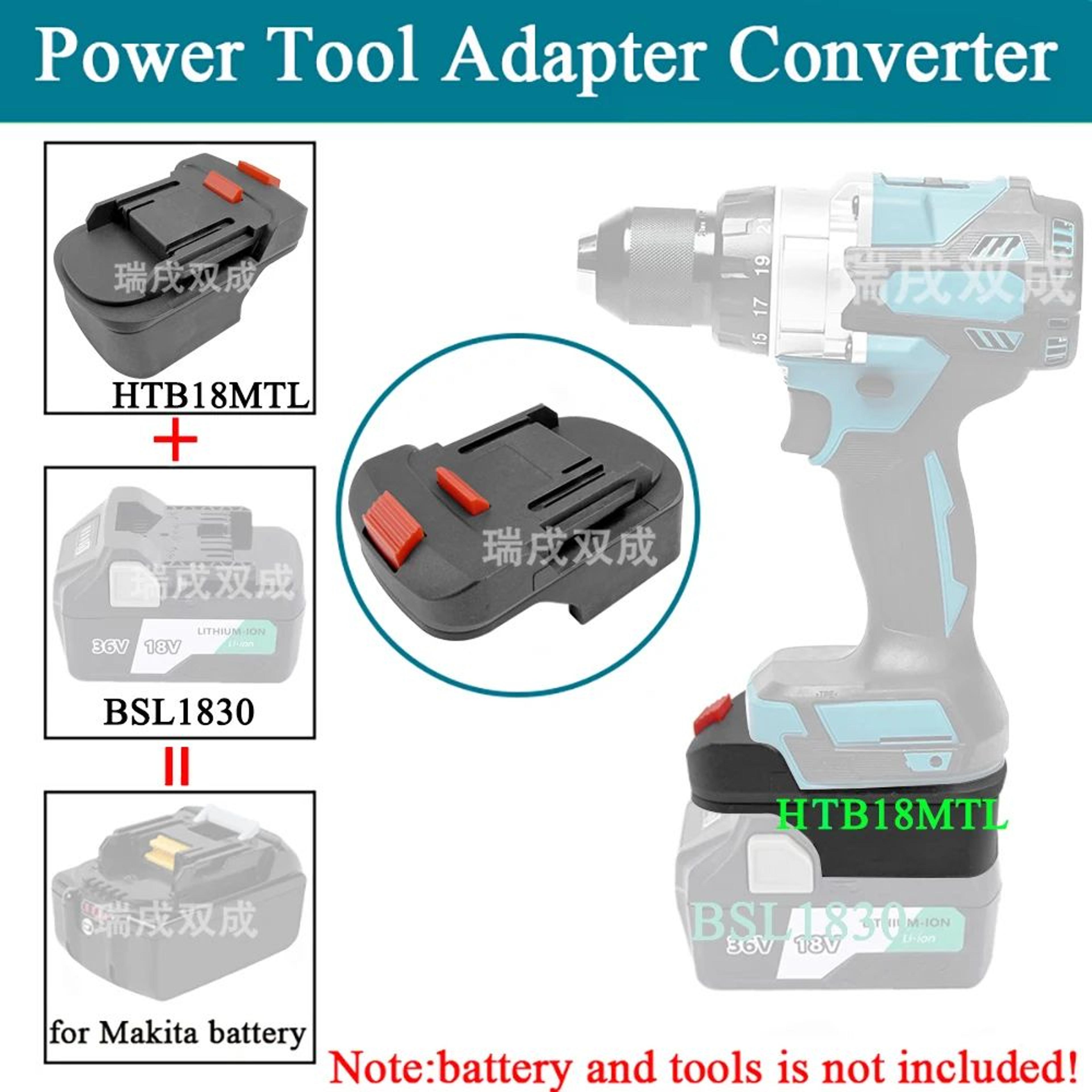 18V To 36V Lithium Battery Adapter Converter For 18V 20V Cordless Power Tools 5