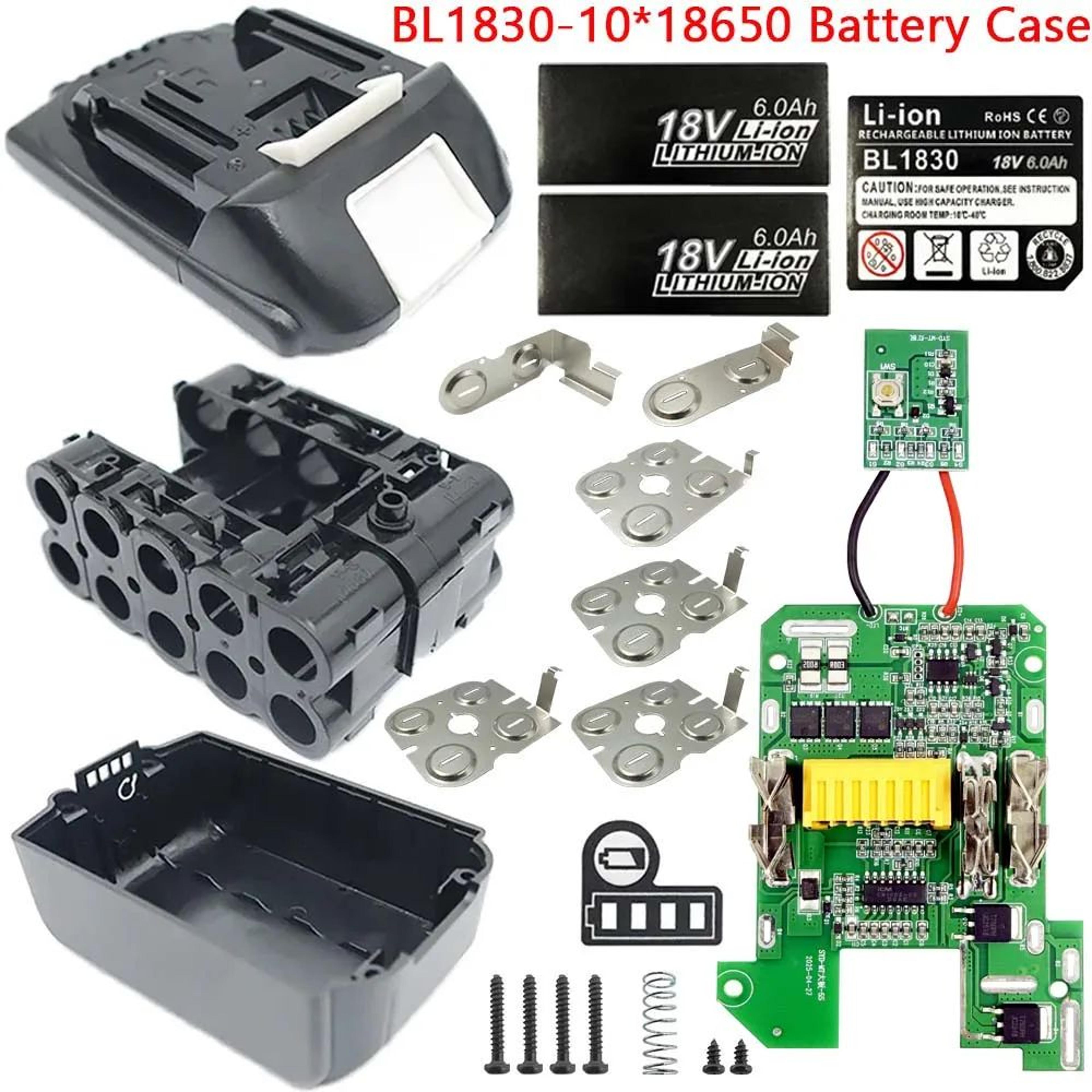 18V 10Cell 18650 Lithium Battery Replacement Case With PCB Protection Board 6