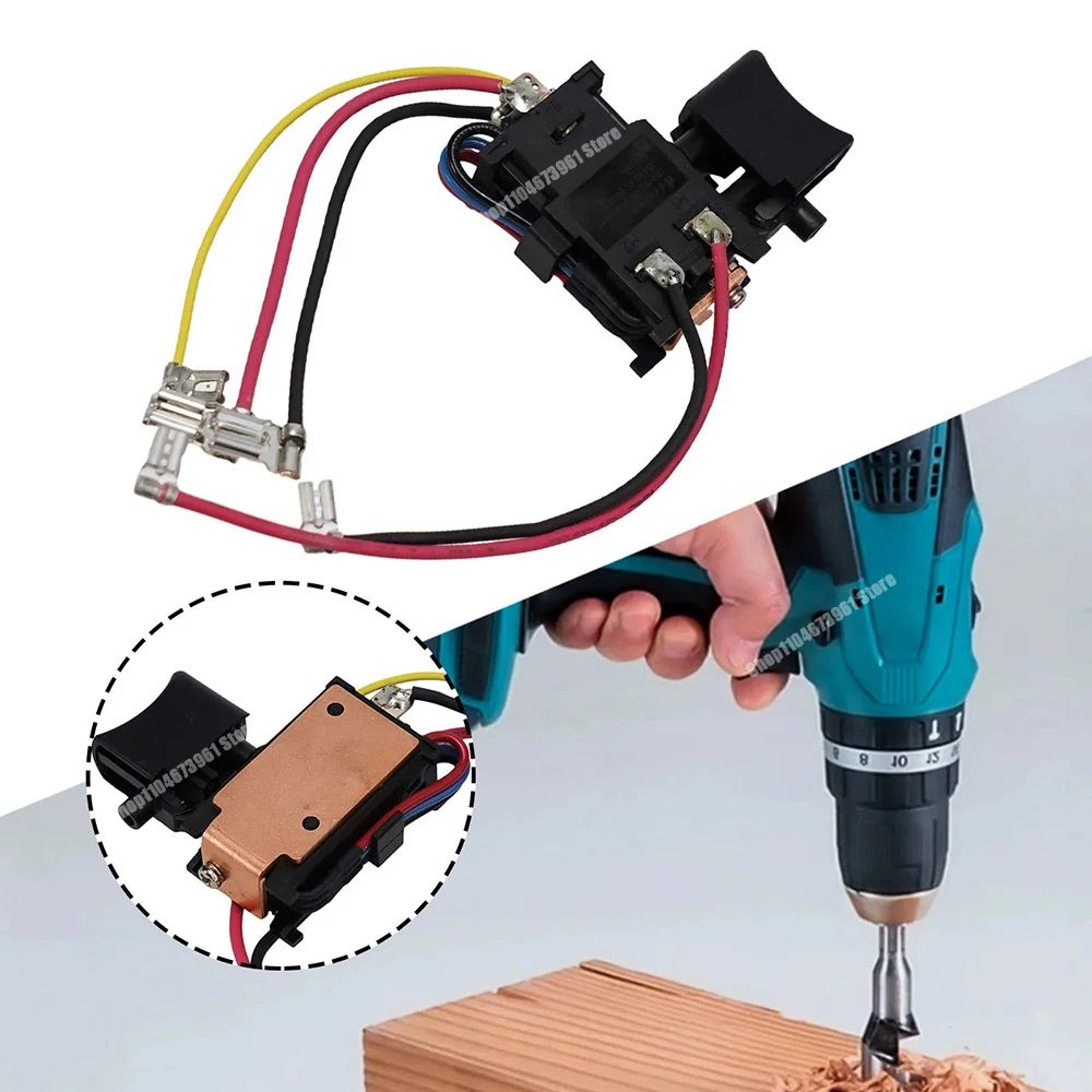 Cordless Drill Replacement Trigger Switch 6388876 For HP457D DF457D DF347DWE 1