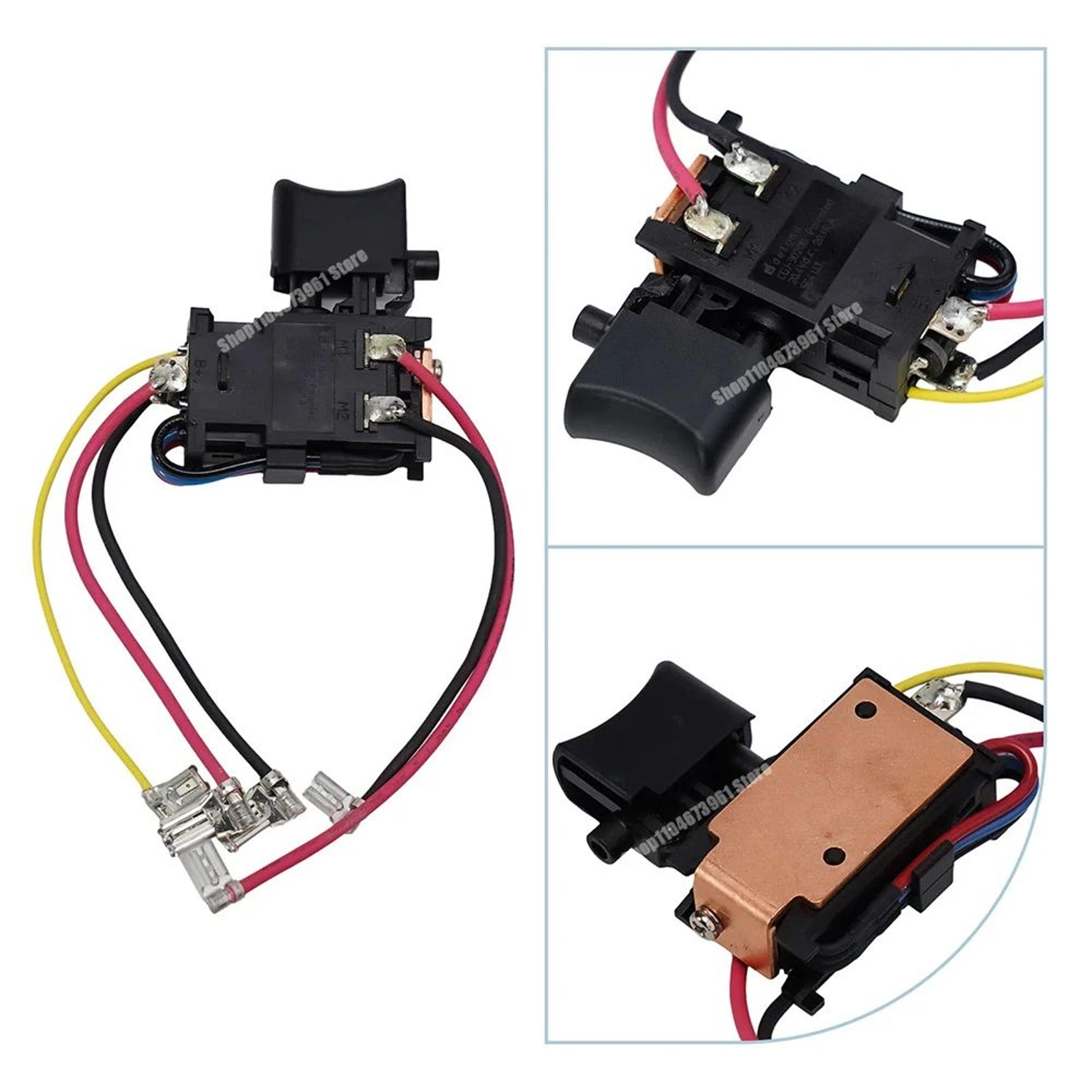 Cordless Drill Replacement Trigger Switch 6388876 For HP457D DF457D DF347DWE 3