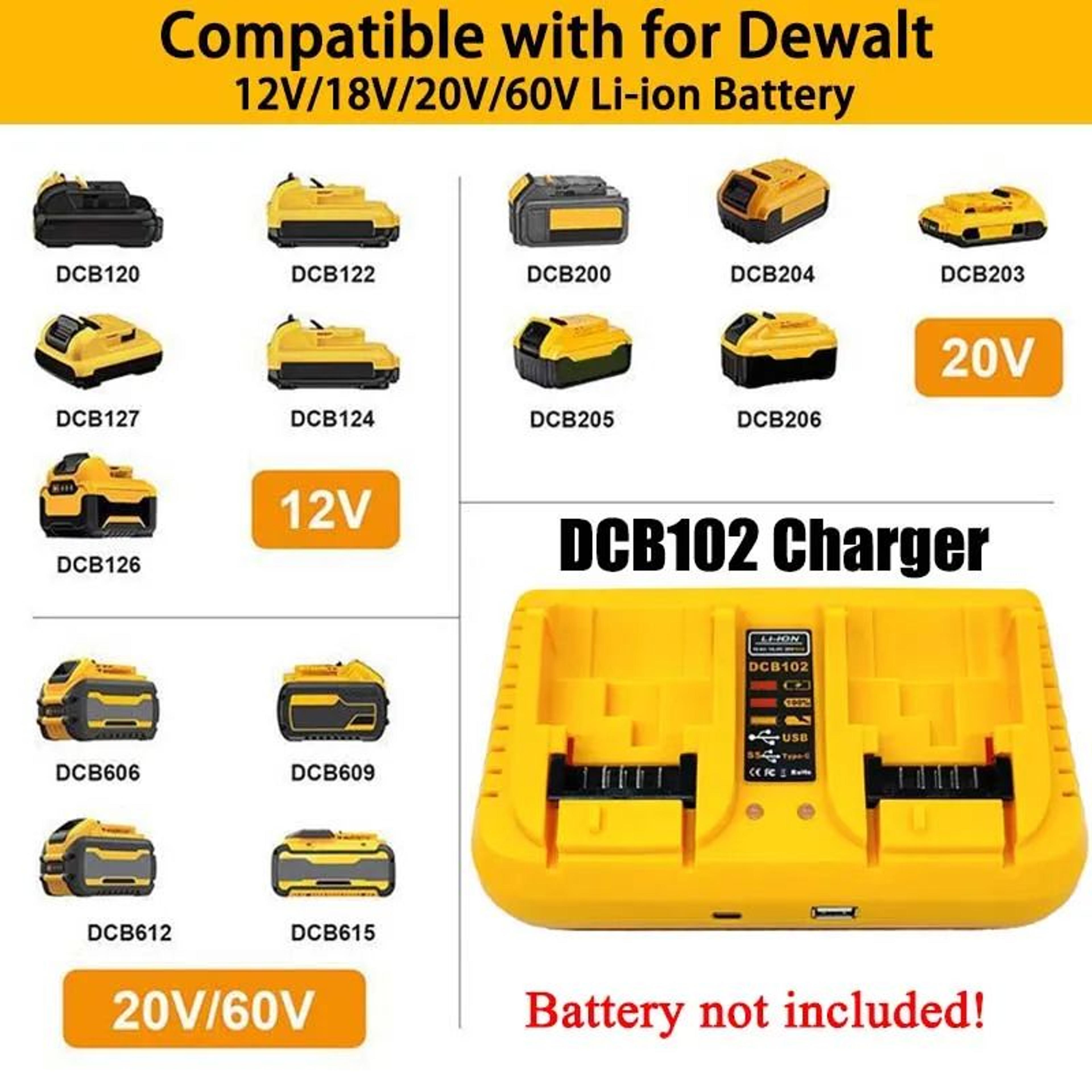 3a dual port lithium battery charger for 10.8v 12v 14.4v 20v power tools