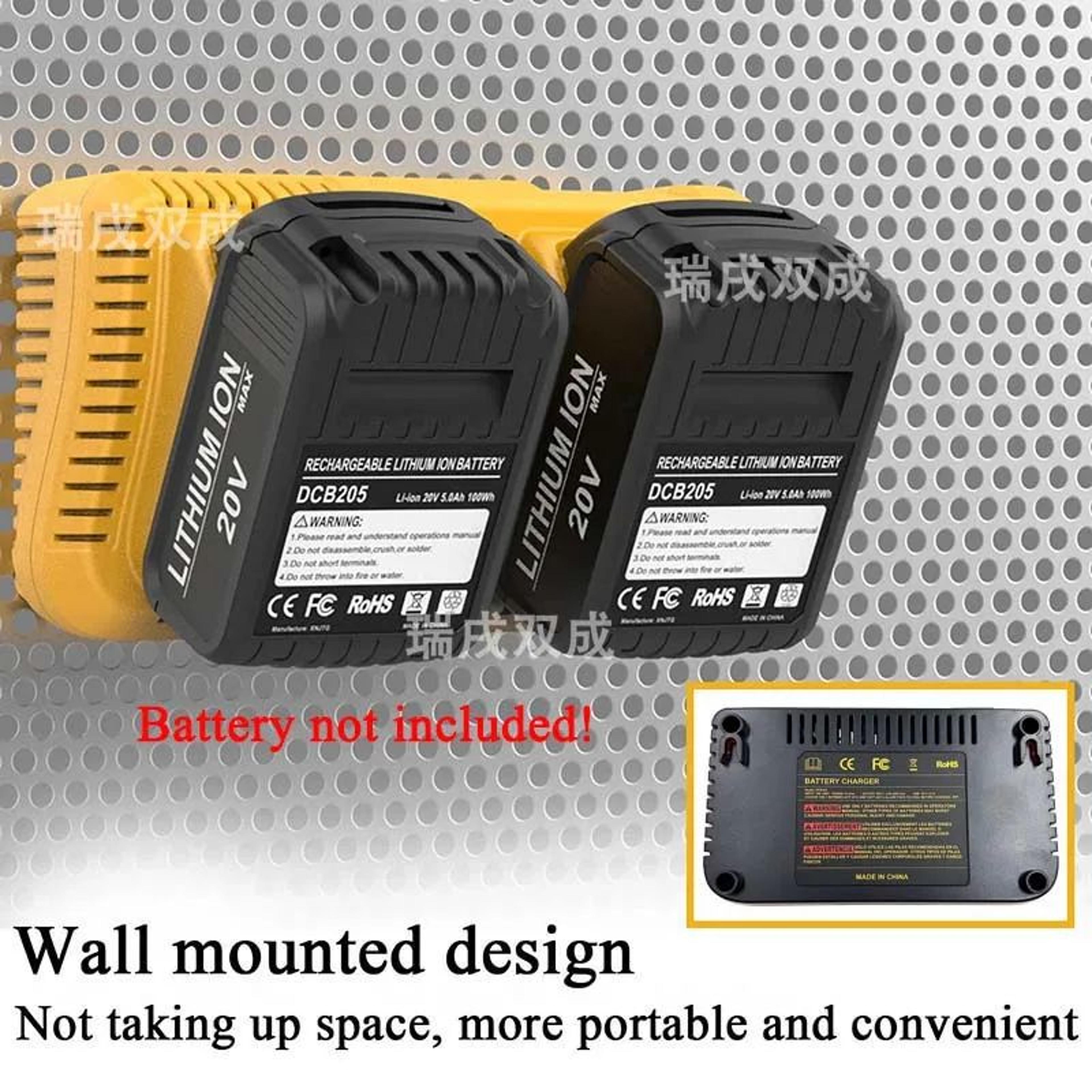 3A Dual Port Lithium Battery Charger For 108V 12V 144V 20V Power Tools 5