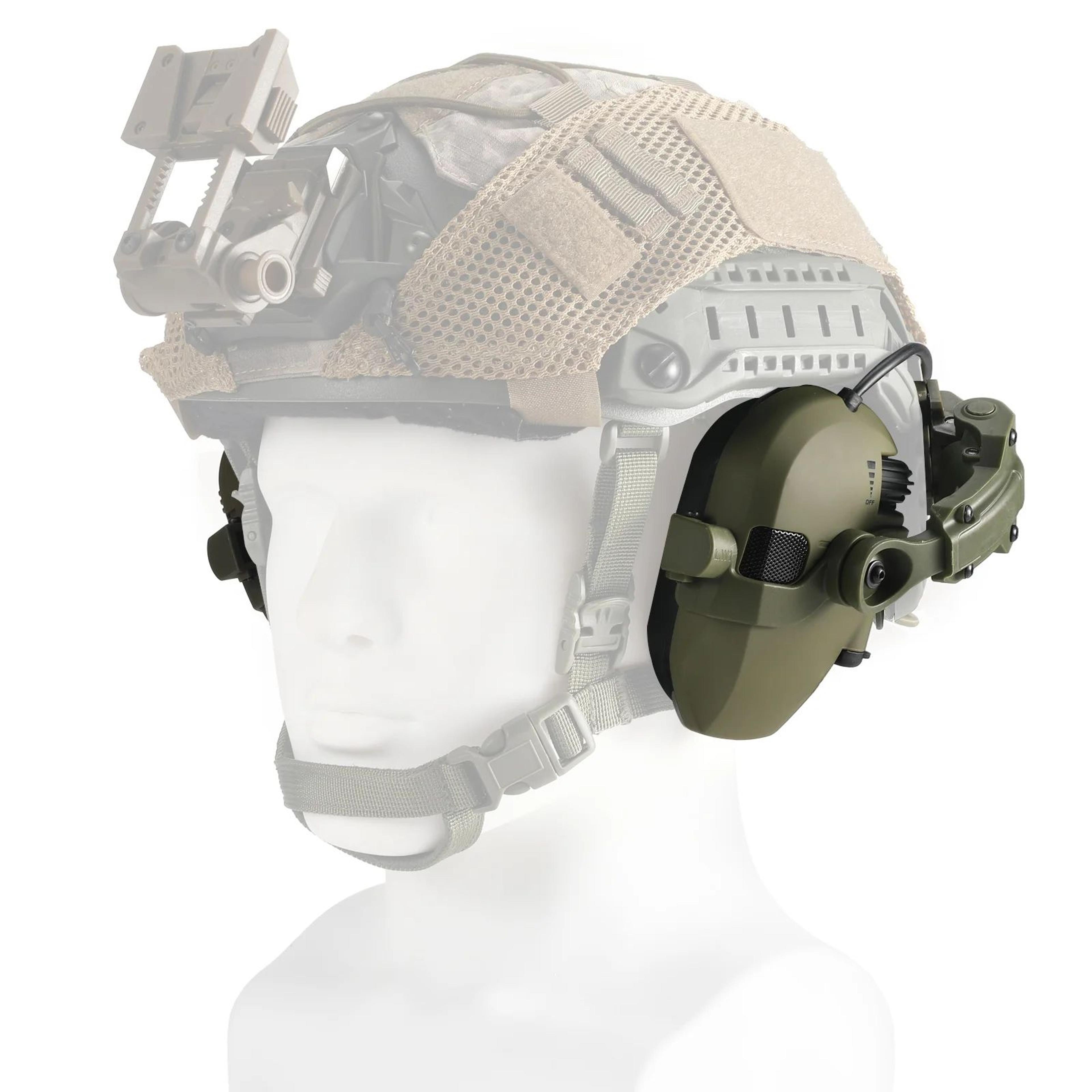 Slim Active Noise Reduction Shooting Earmuffs With 23dB Hearing Protection 3