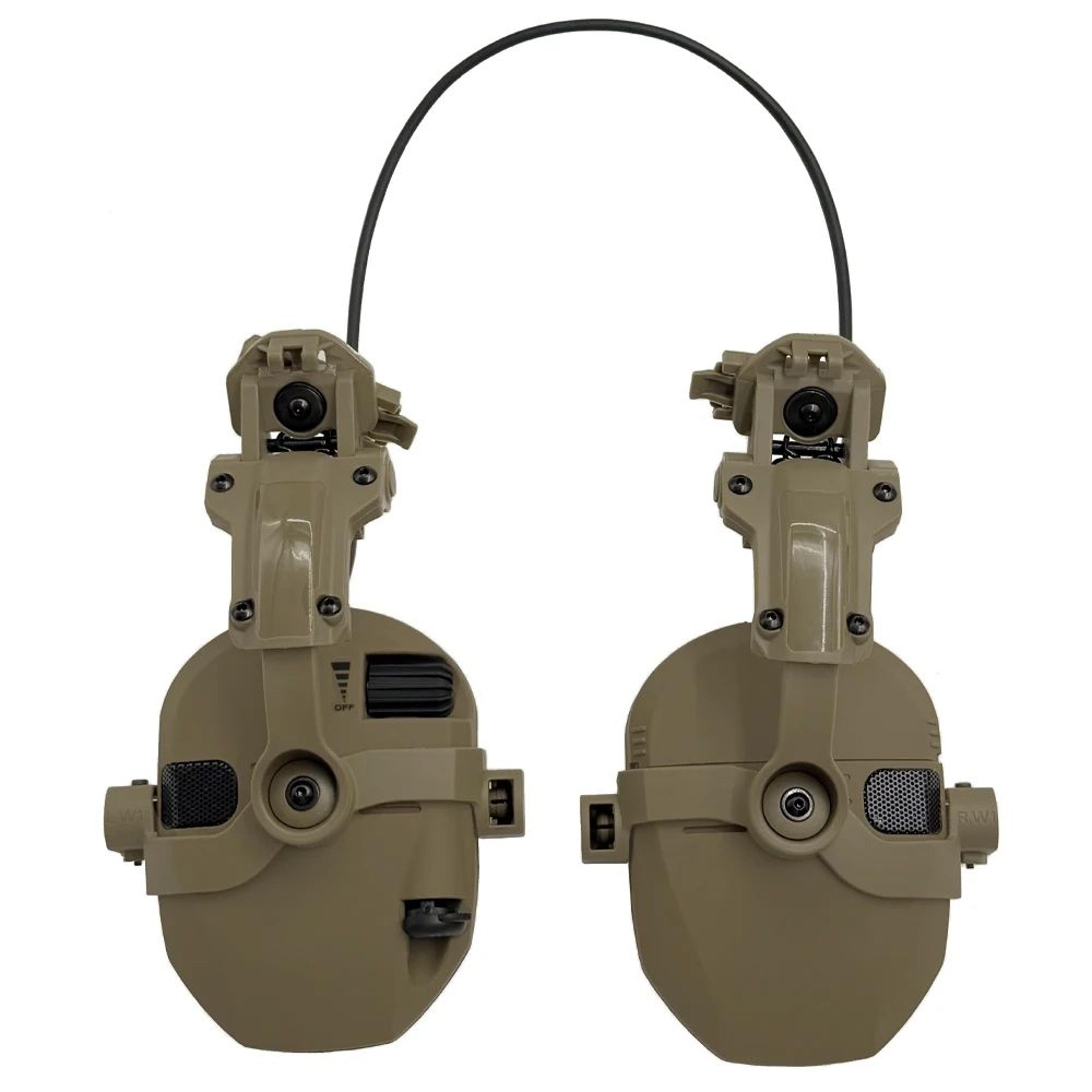 Slim Active Noise Reduction Shooting Earmuffs With 23dB Hearing Protection 2