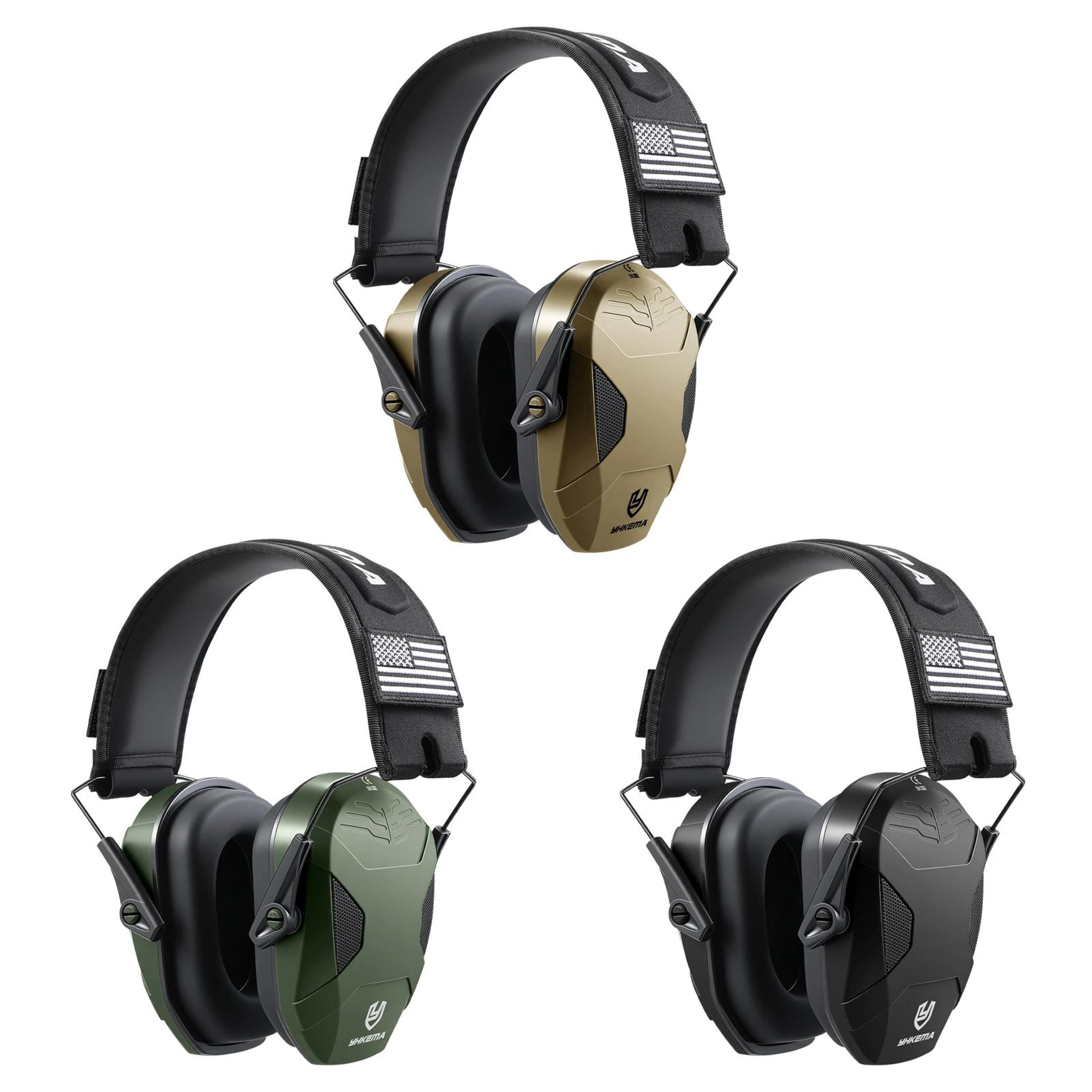 Compact Shooting Ear Defenders Passive Noise Reduction Earmuffs For Hunting And Gun Range 5