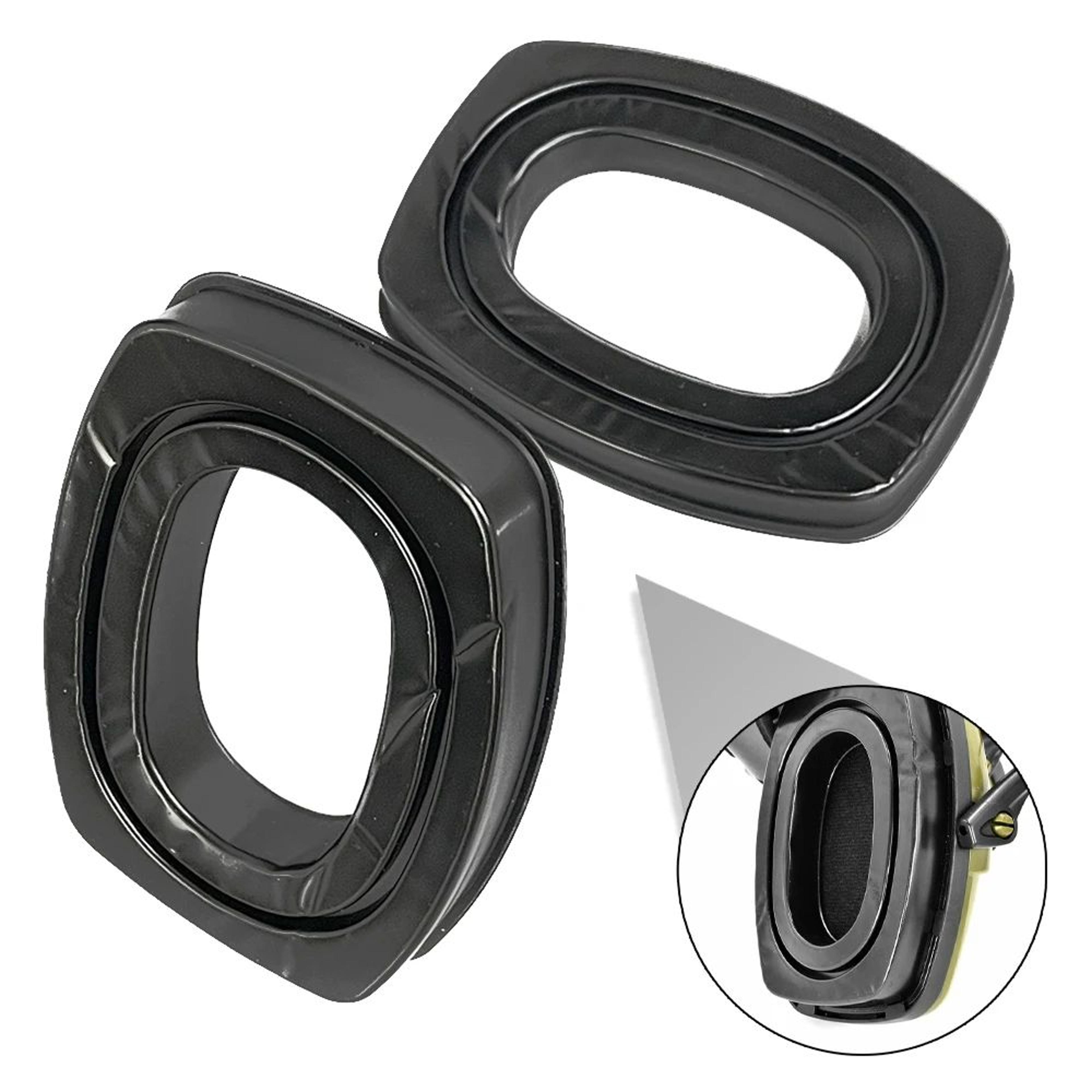 Gel Replacement Ear Pads For Electronic Shooting Earmuffs With Comfortable Cushioned Fit 4