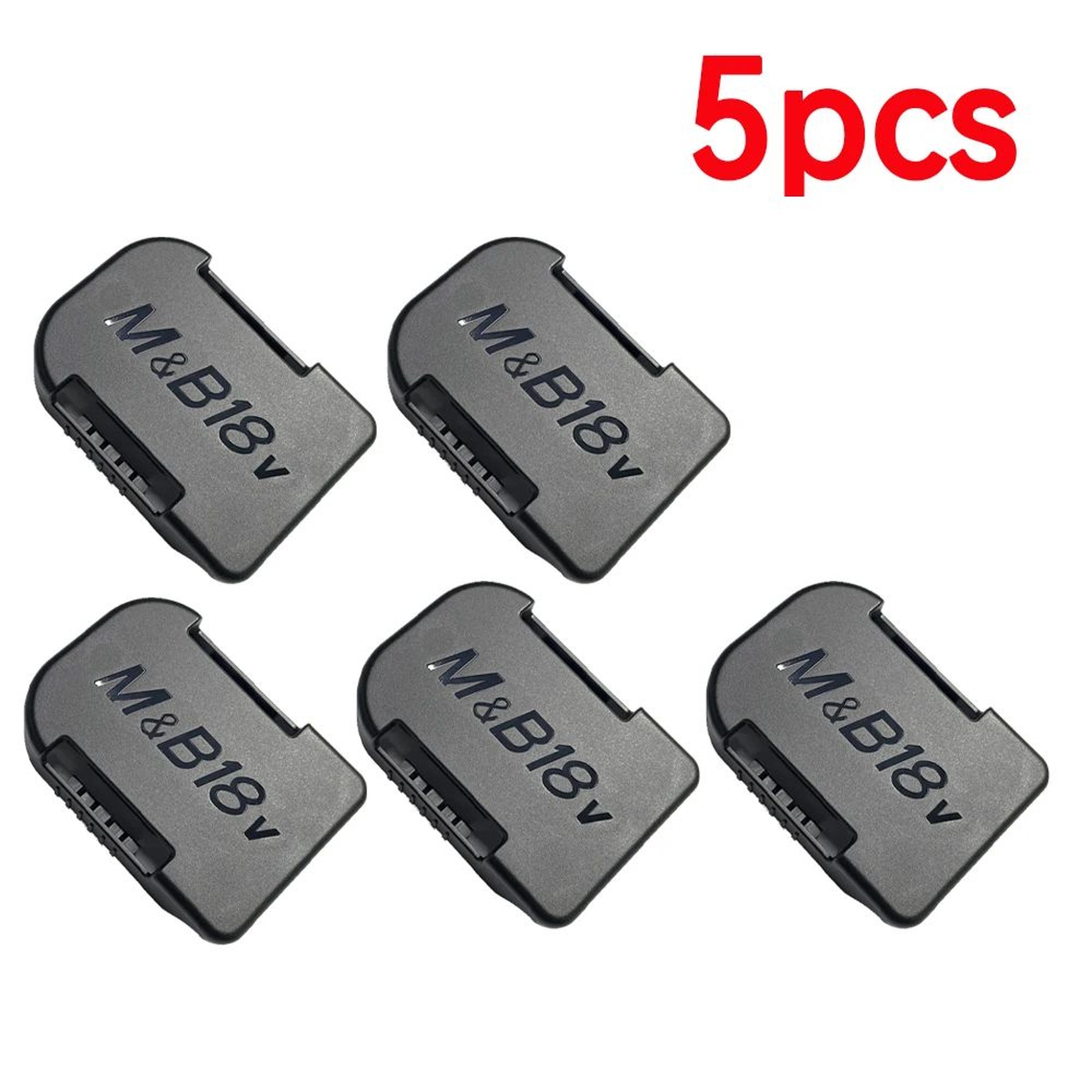 5PCS Power Tool Battery Mount Holders For 18V And 144V Battery Storage 7