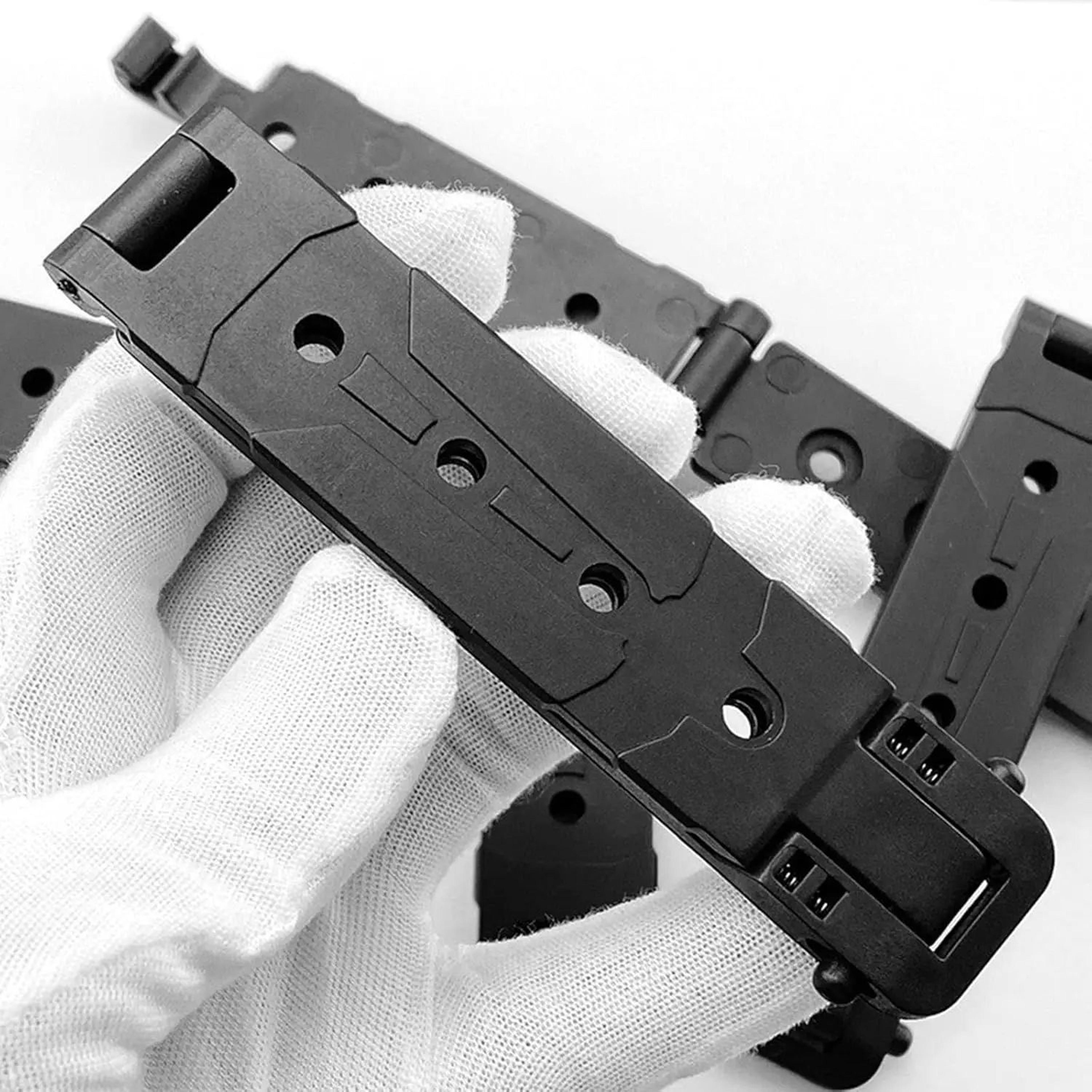 2PCS MOLLE Sheath Mounting Clips For Secure Belt And Tactical Gear Attachment 4