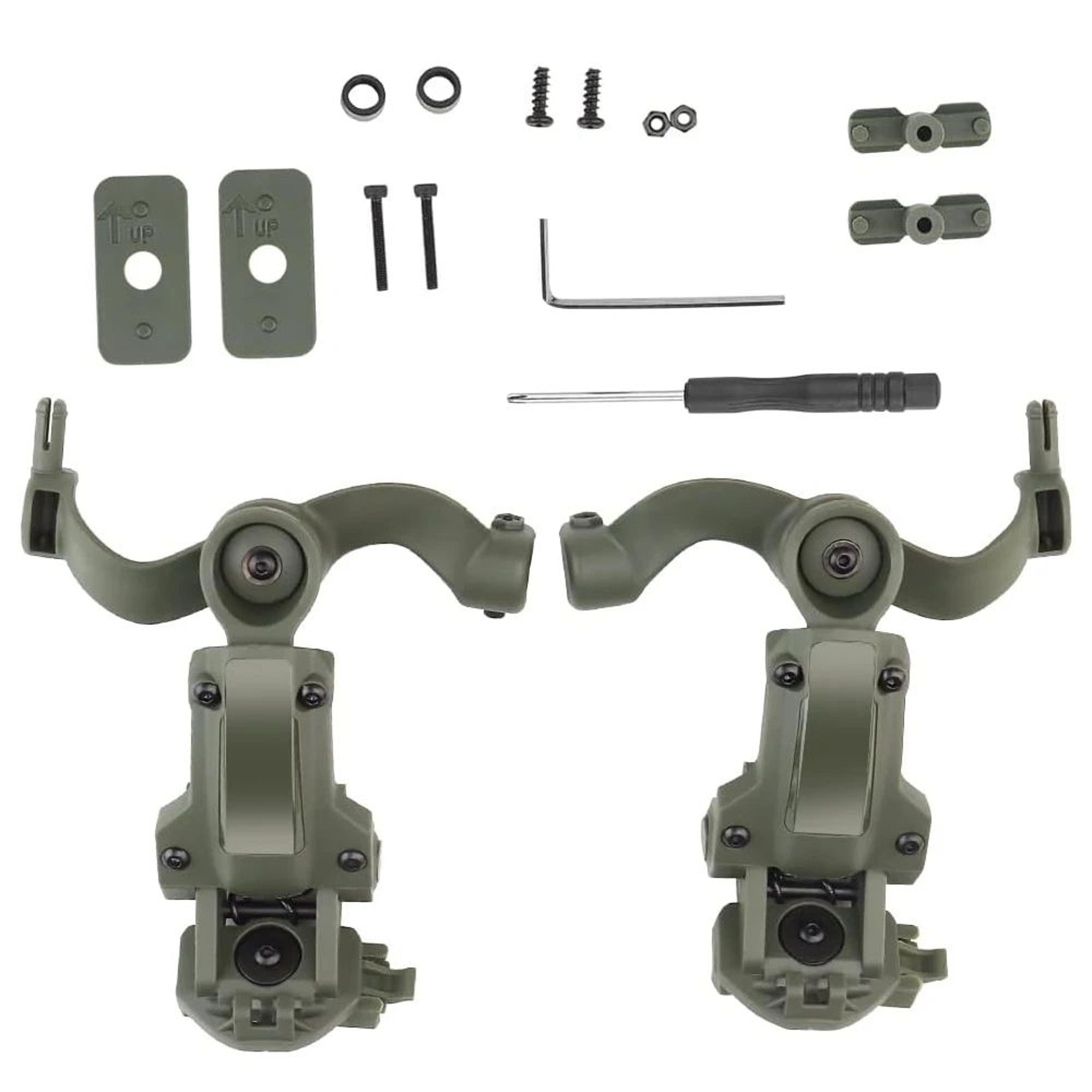 Tactical Helmet Rail Headphone Mount Adapter For M32 Headsets 4
