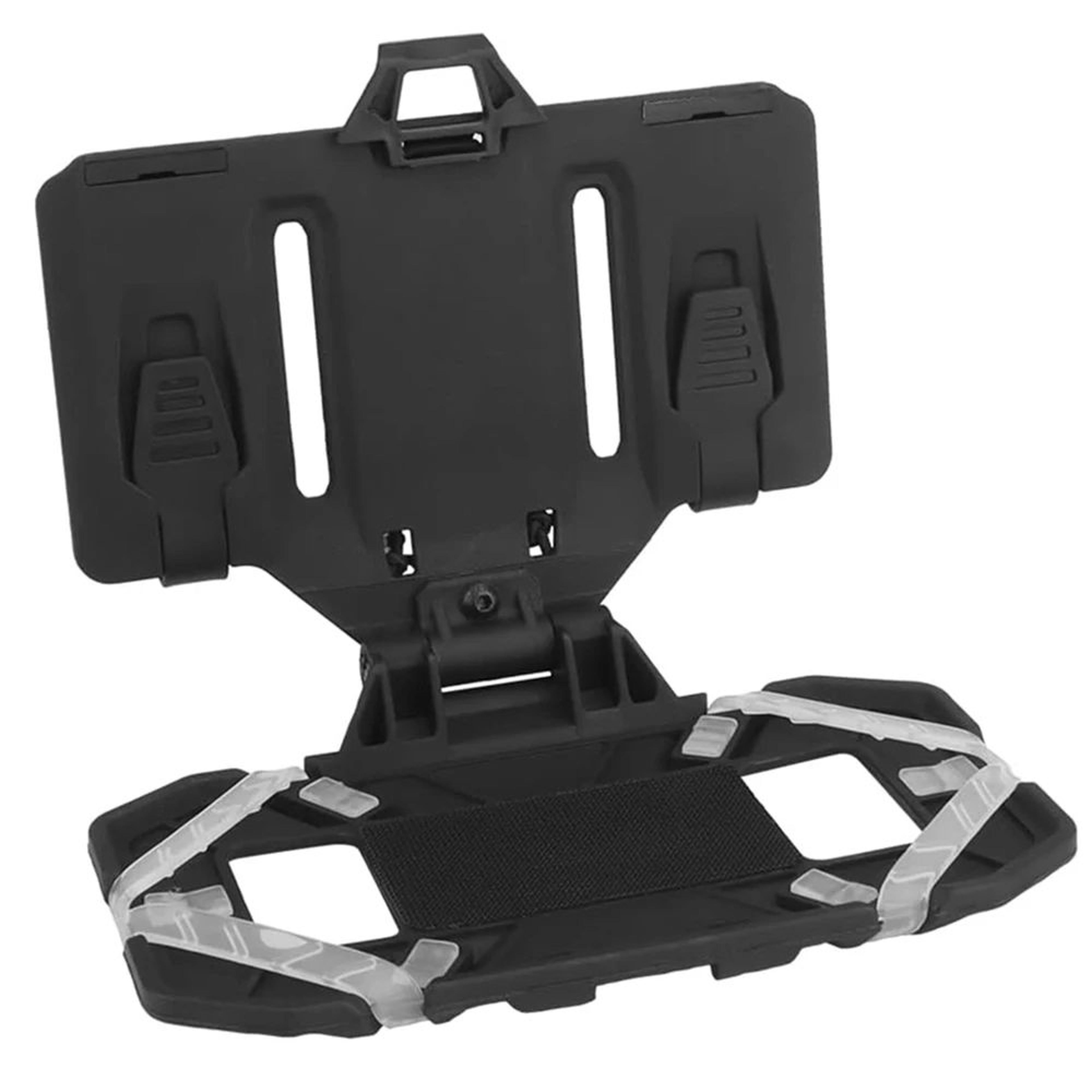 Tactical MOLLE Phone Pouch Foldable Navigation Board Holder For Chest Rig 10